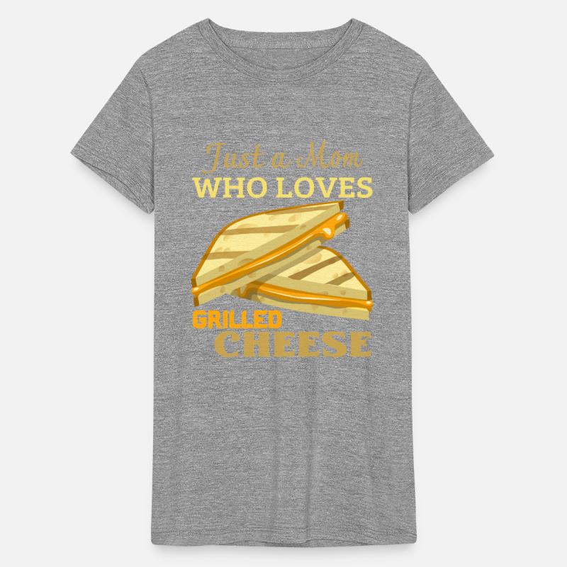 Just A Mom Who Loves Grilled Cheese Funny Sandwich