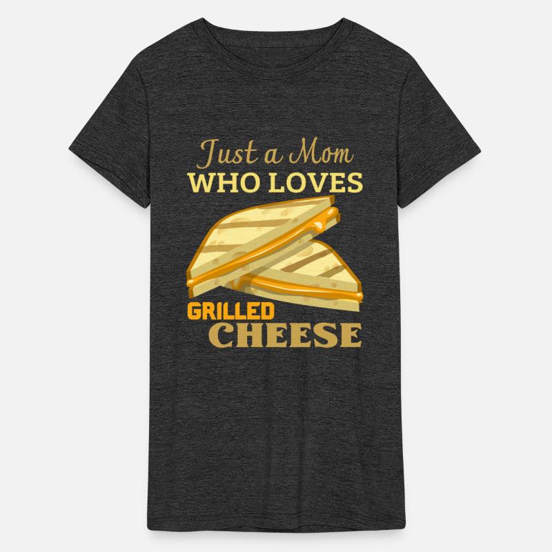 Just A Mom Who Loves Grilled Cheese Funny Sandwich
