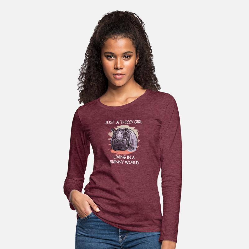 Just A Thiccy Girl Living In A Skinny World Hippo