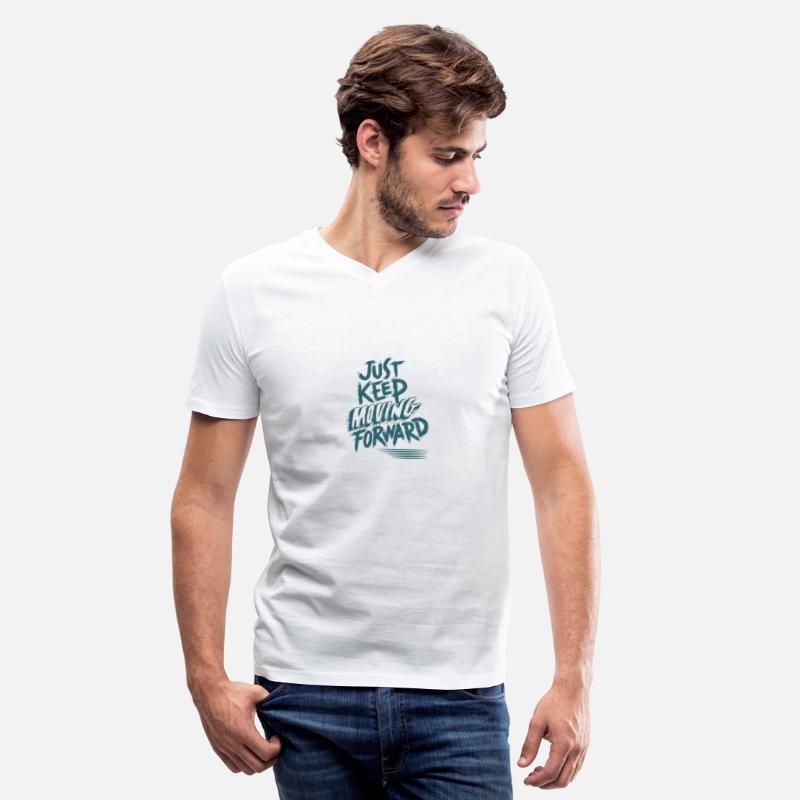 Just Keep Moving Forward | Motivational T-Shirt De