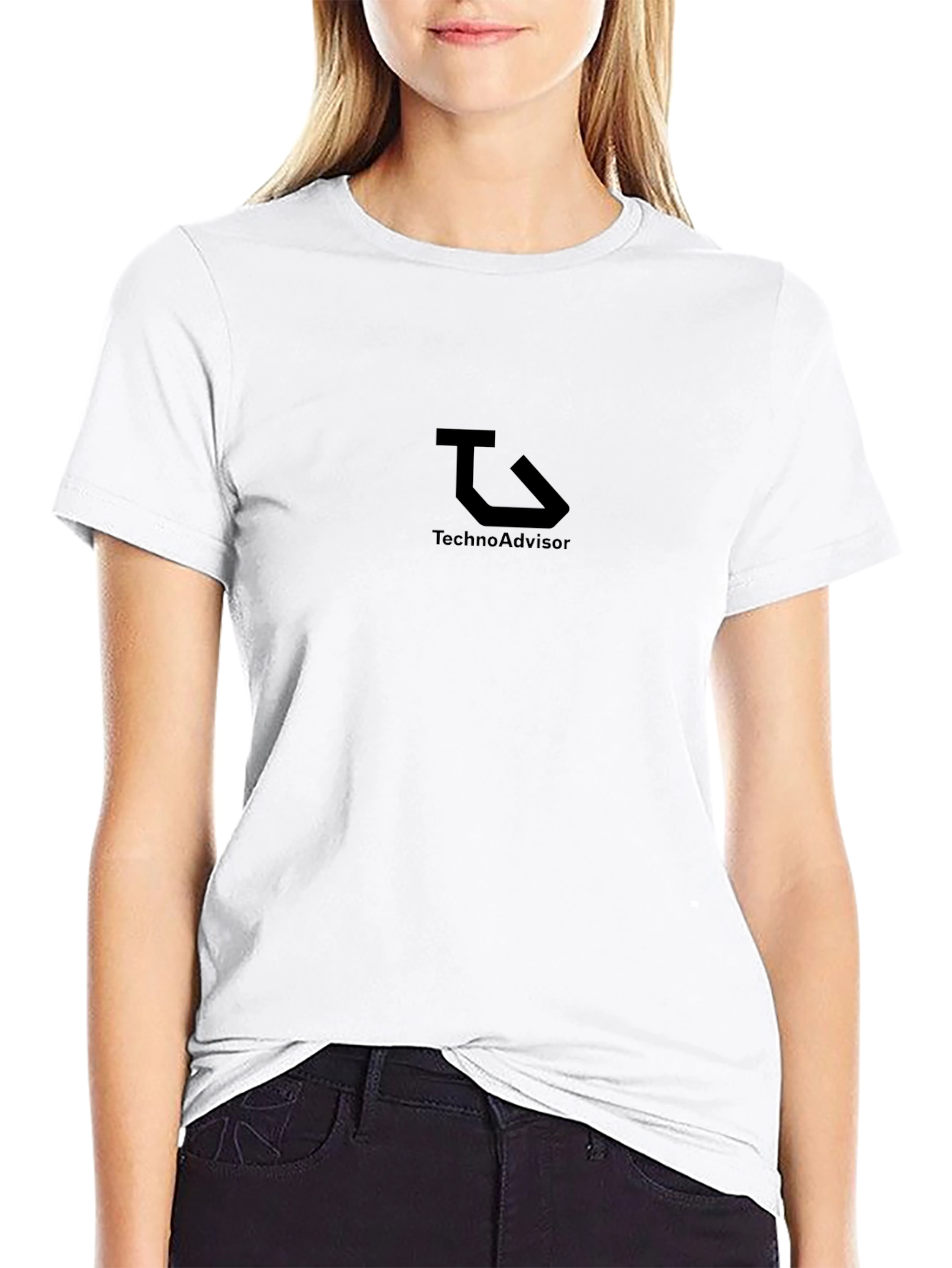TechnoAdvisor Black T-Shirt