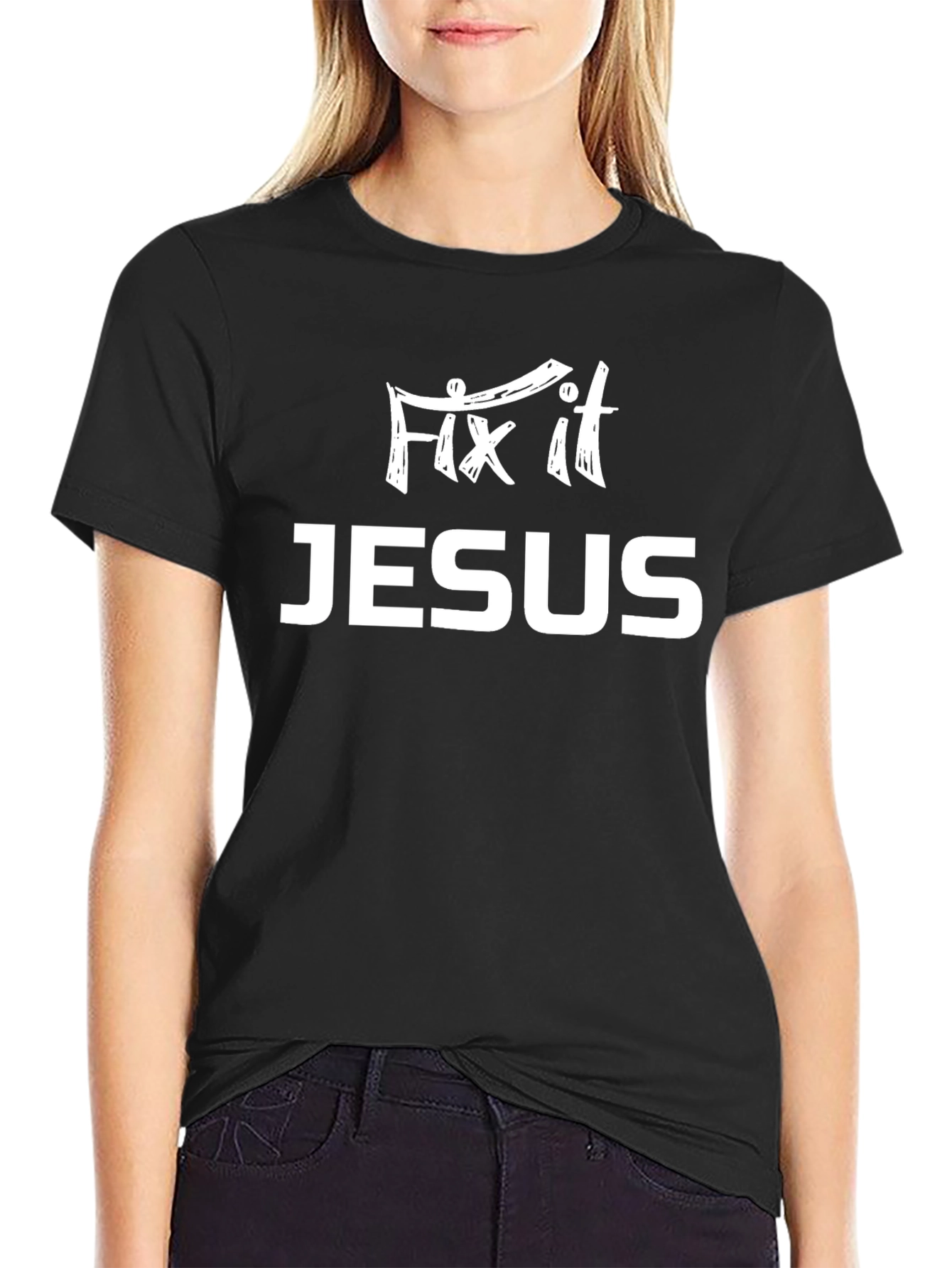 Fix It Jesus T-Shirt - Christian Apparel