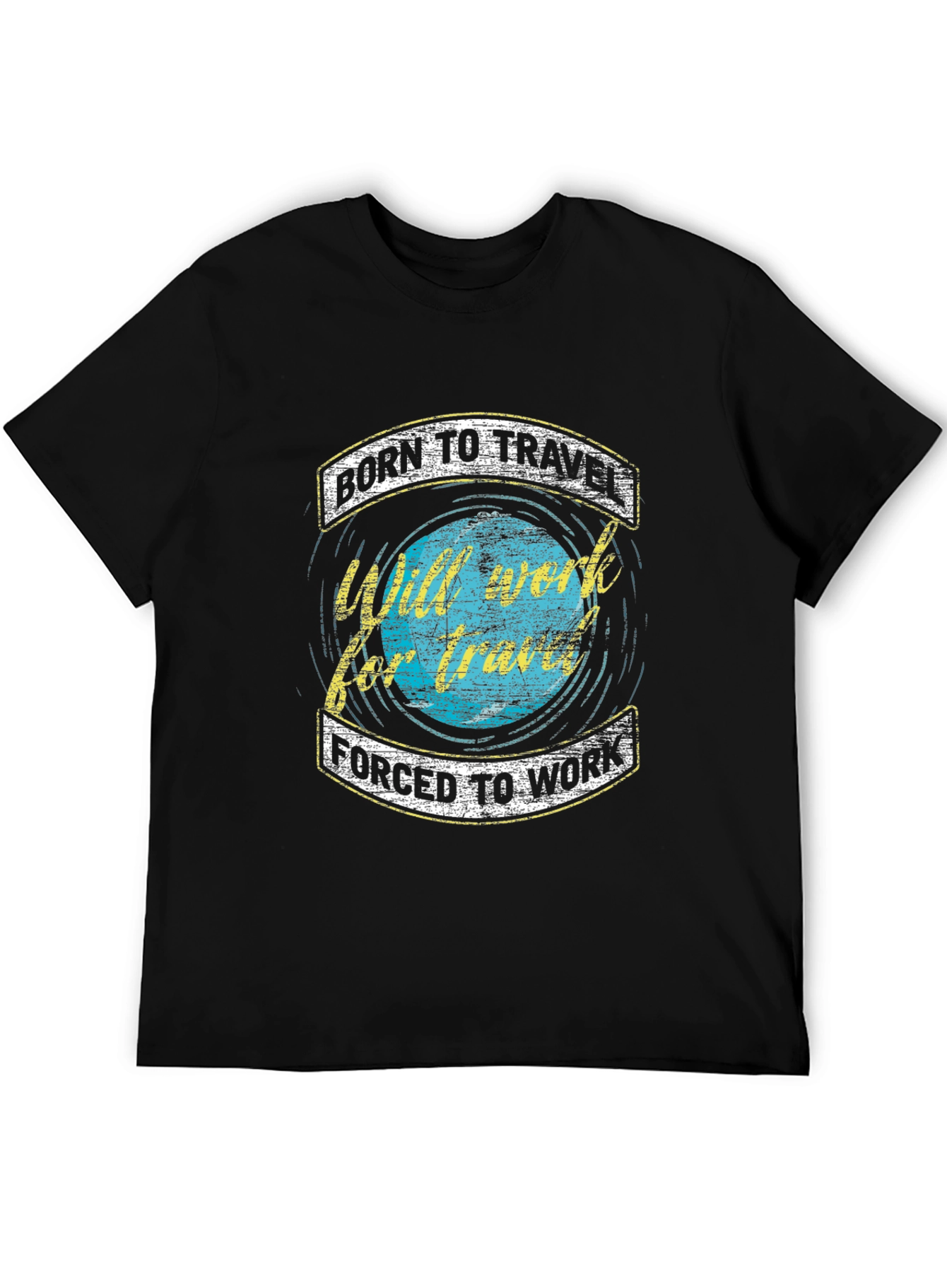Born to Travel Graphic Tee - Adventure Awaits