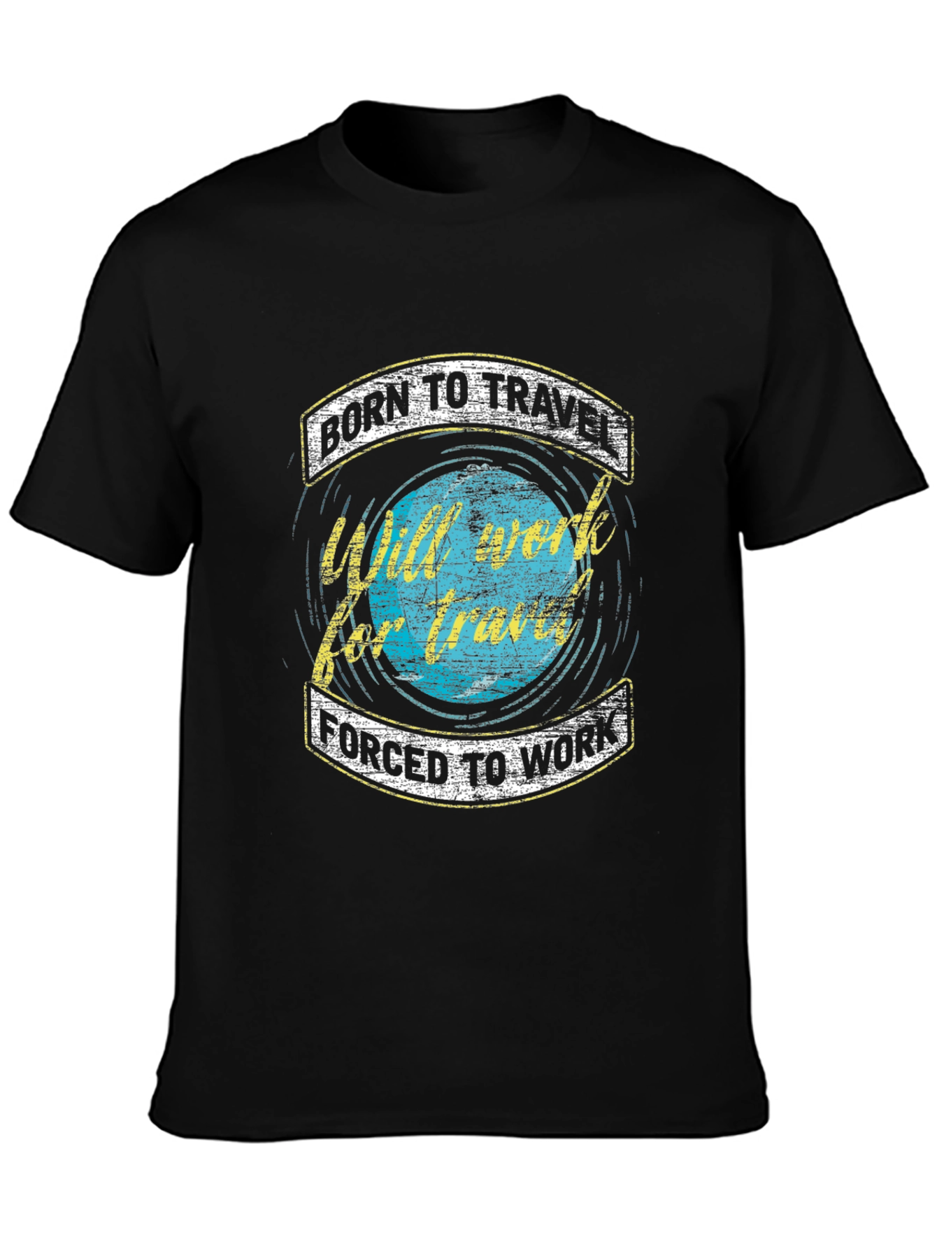 Born to Travel Graphic Tee - Adventure Awaits