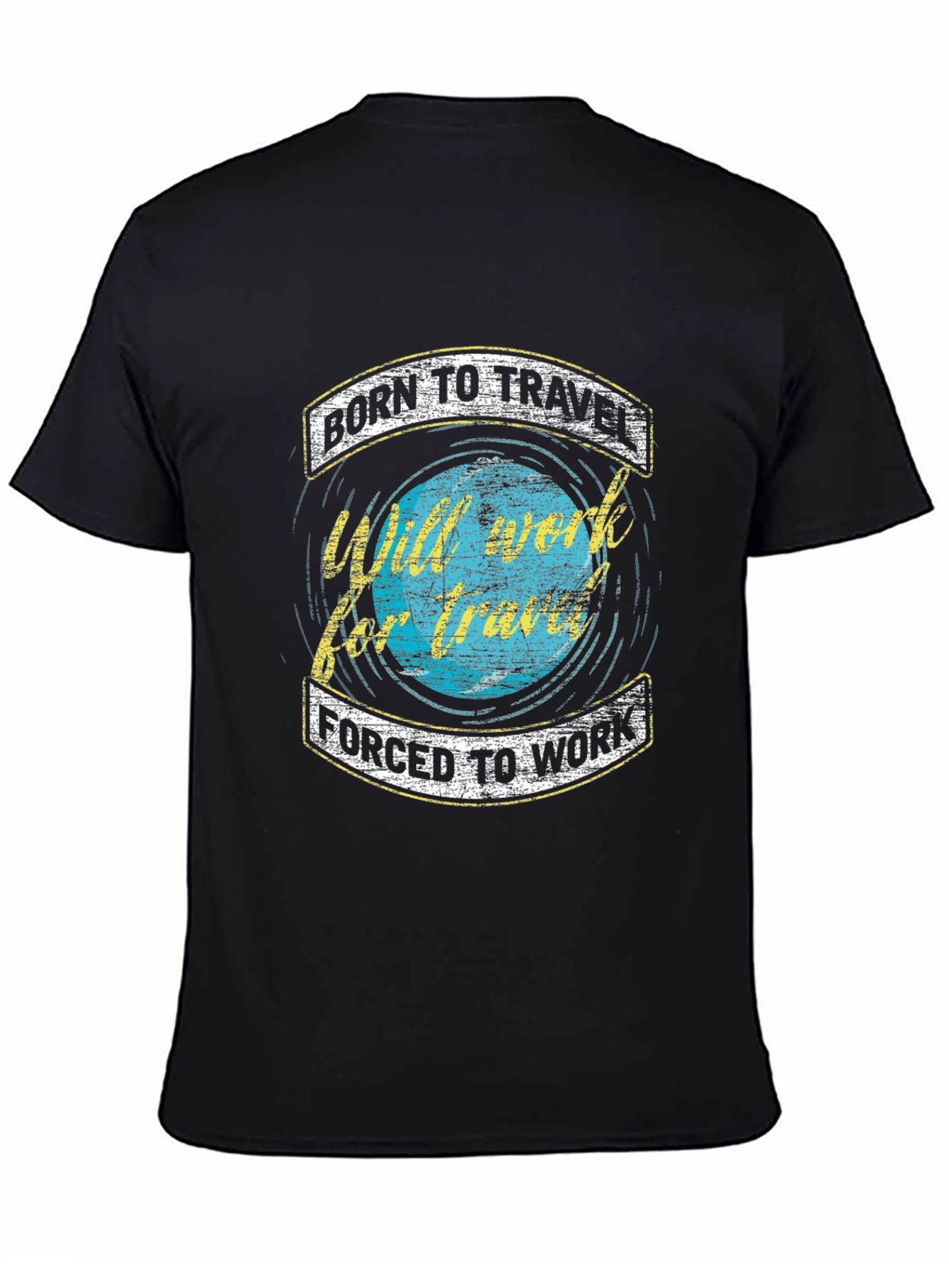 Born to Travel Graphic Tee - Adventure Awaits