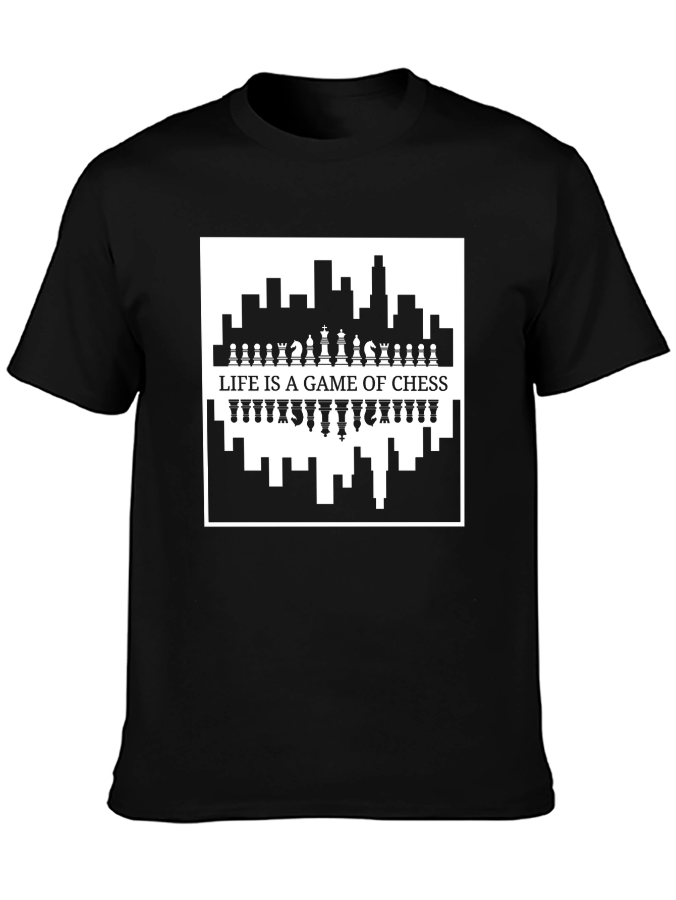 Life is Chess Tee - Unique Graphic T-Shirt
