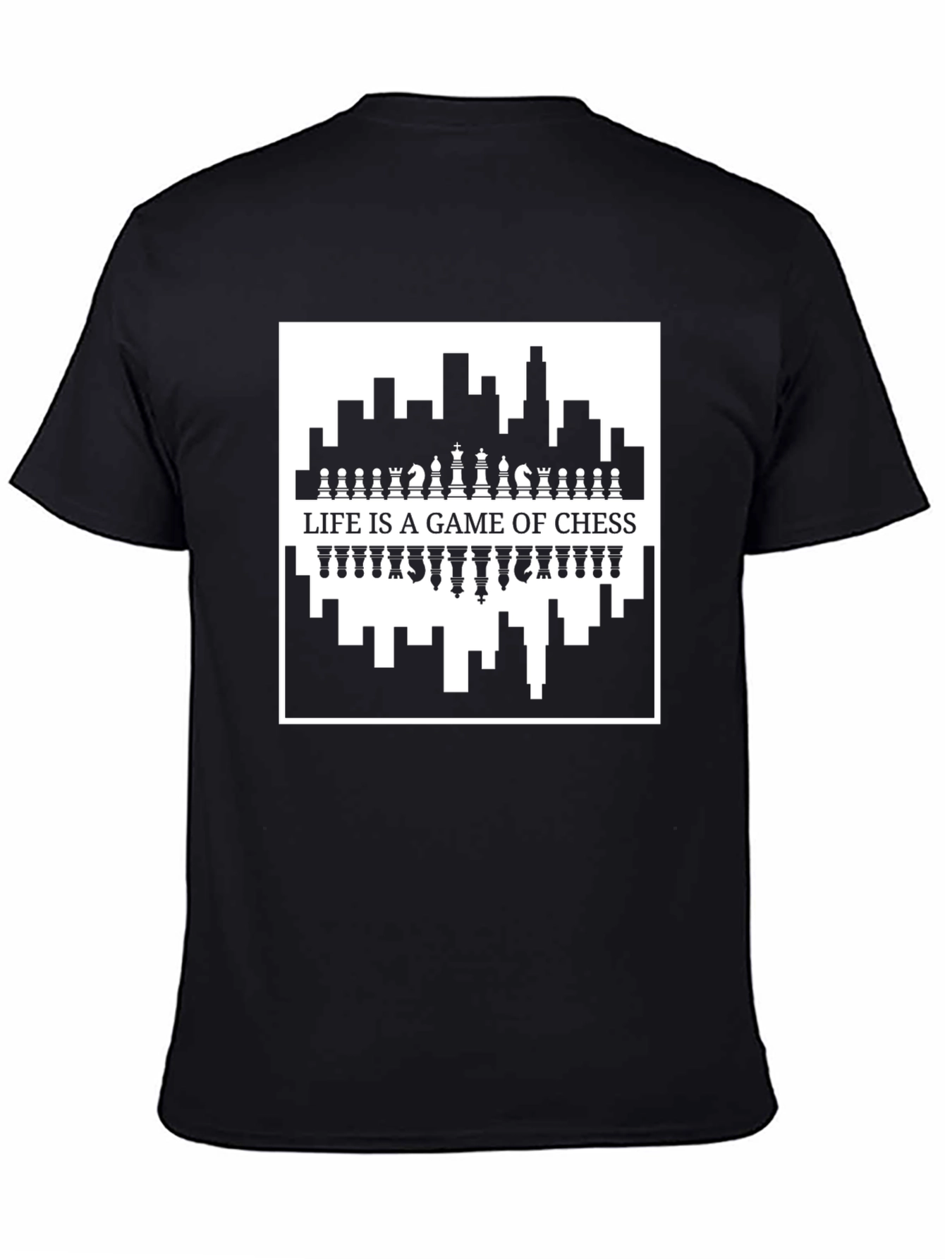 Life is Chess Tee - Unique Graphic T-Shirt
