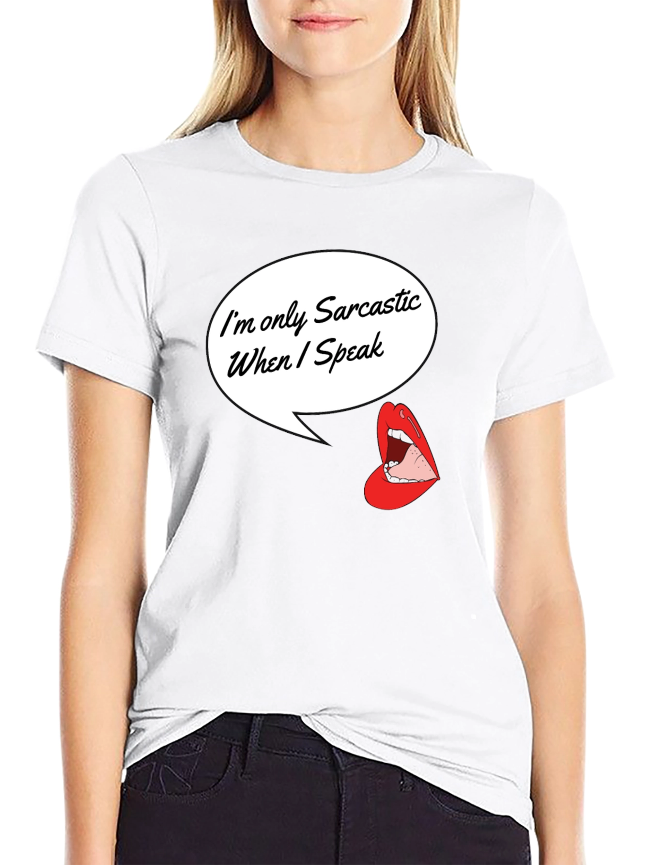 Sarcastic When I Speak Graphic Tee