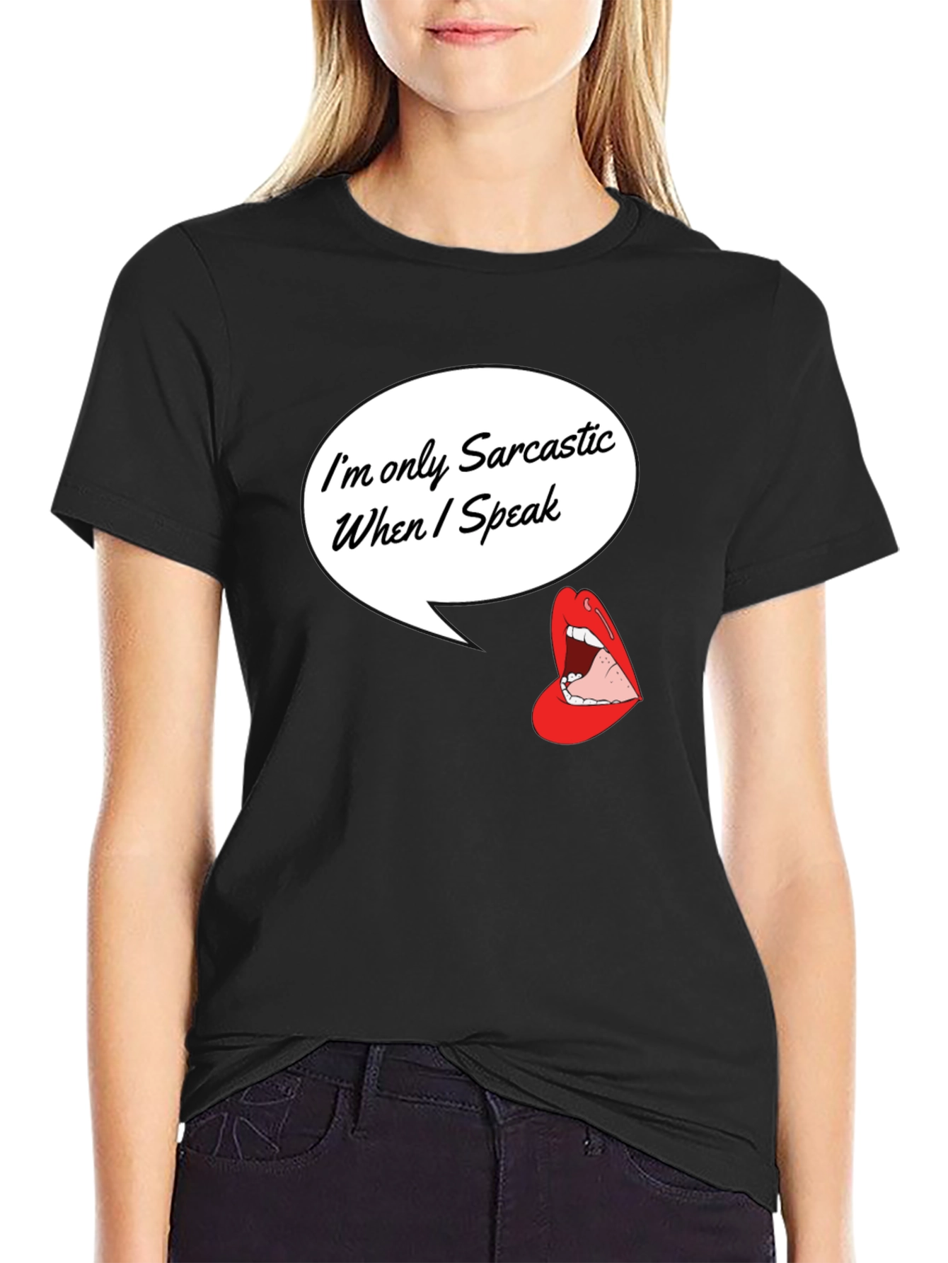 Sarcastic When I Speak Graphic Tee