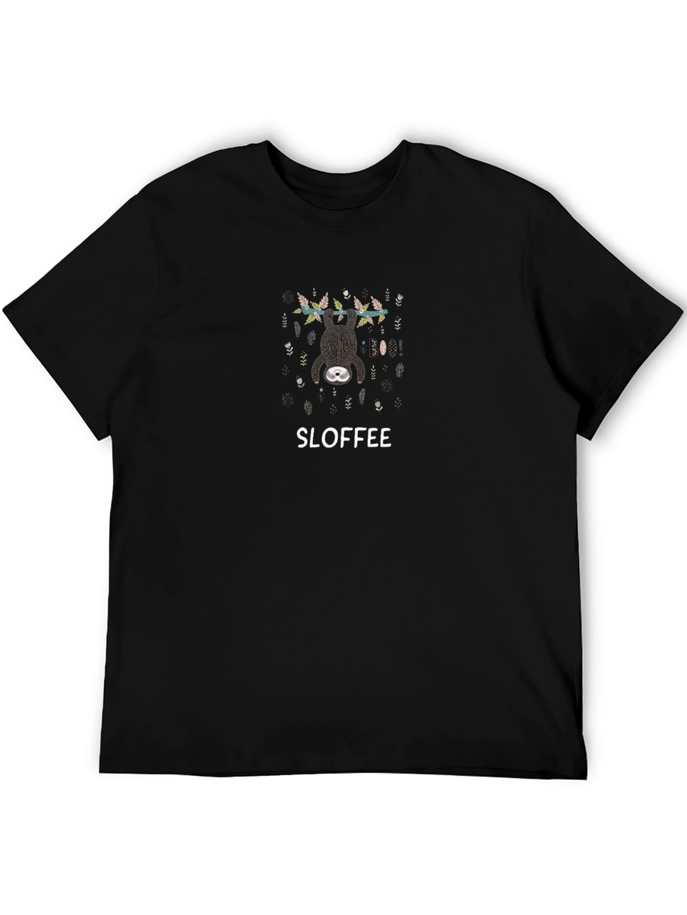 SLOFFEE Sloth Hanging On Tree T-Shirt