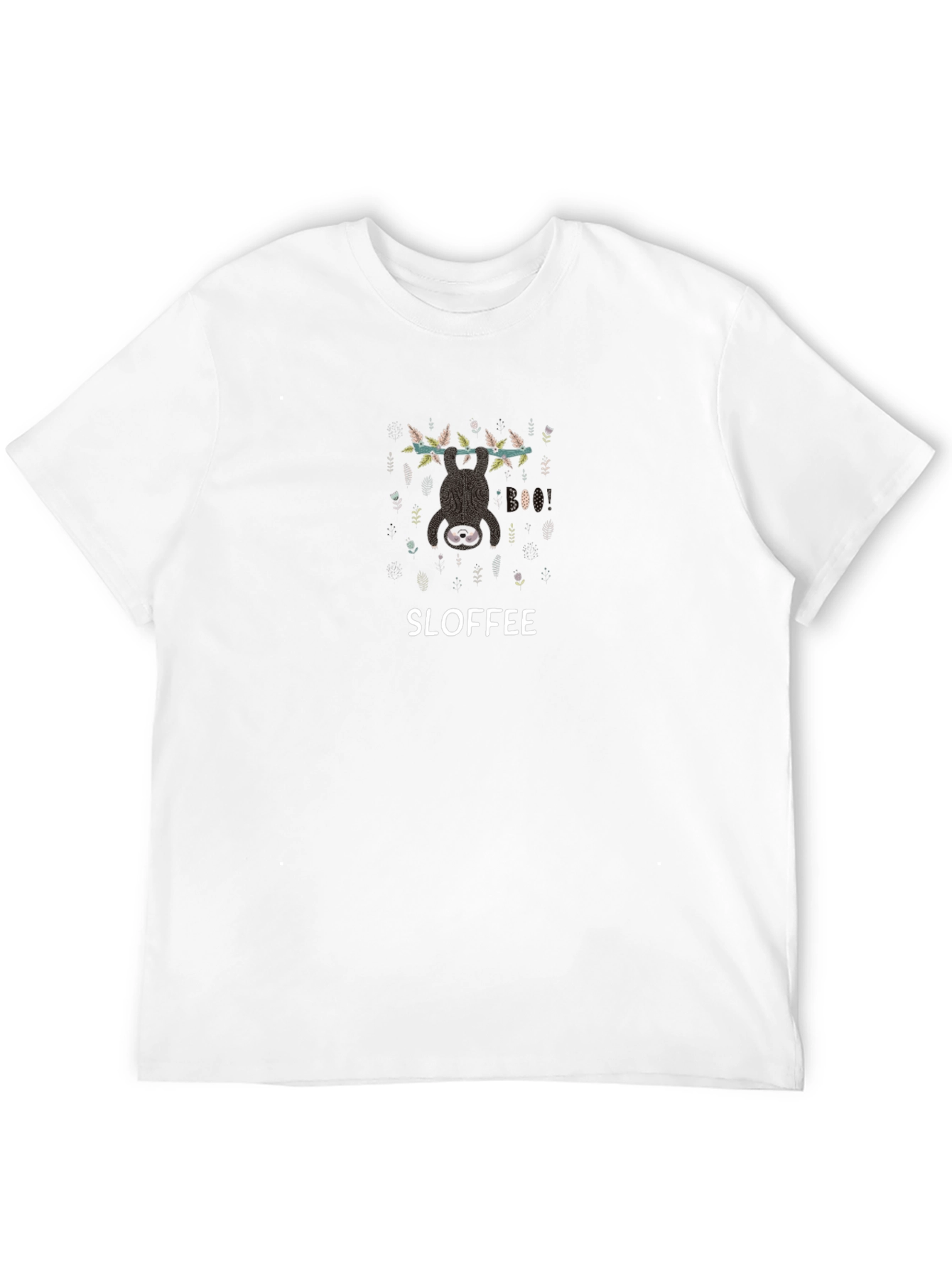 SLOFFEE Sloth Hanging On Tree T-Shirt