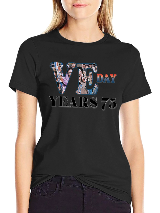 VE Day 75 Years Graphic Tee