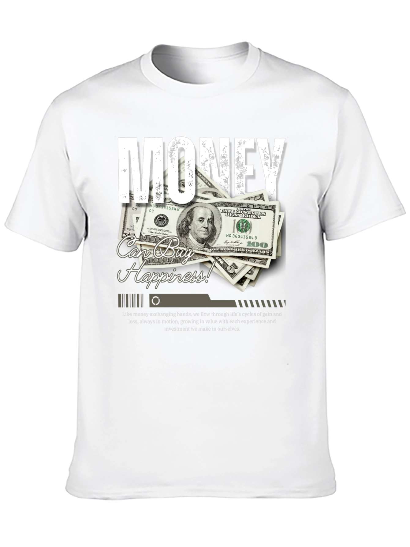 Money Can Buy Happiness T-Shirt