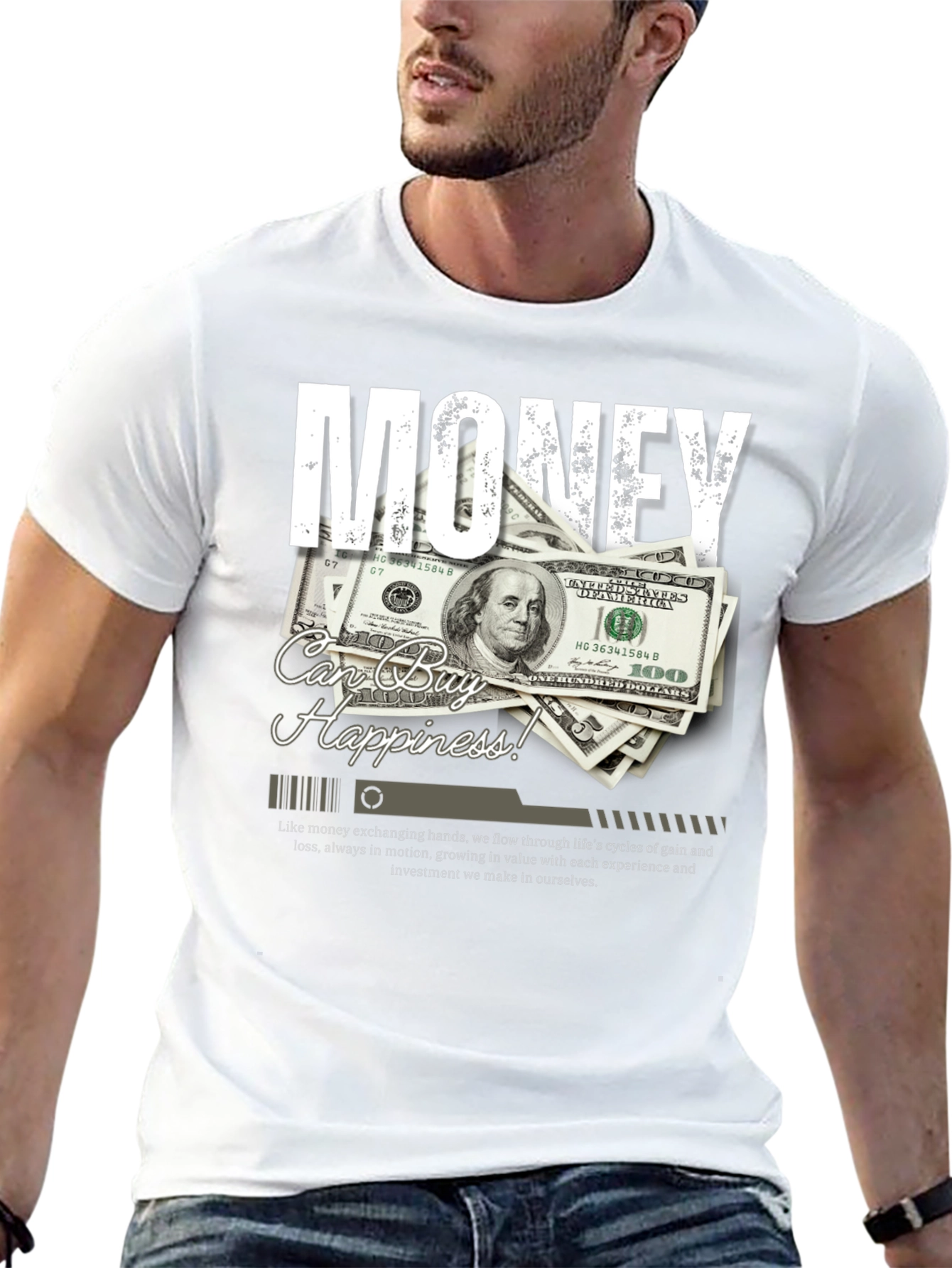 Money Can Buy Happiness T-Shirt