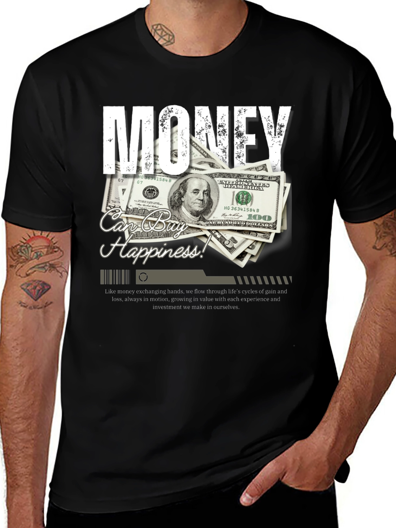 Money Can Buy Happiness T-Shirt