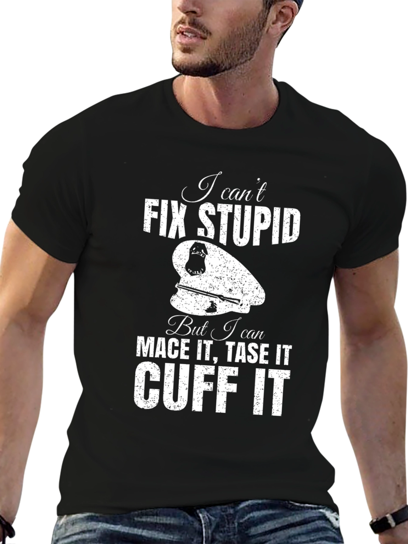 I Cant Fix Stupid T-Shirt