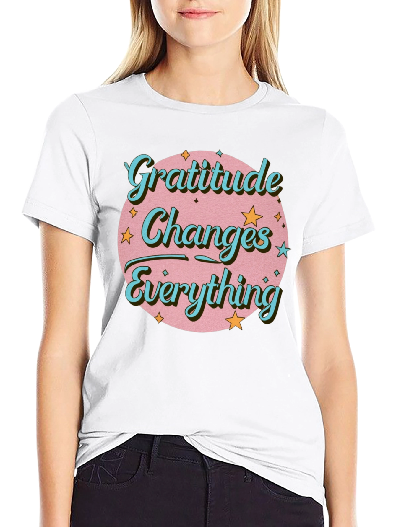 Gratitude Changes Everything Graphic T-Shirt