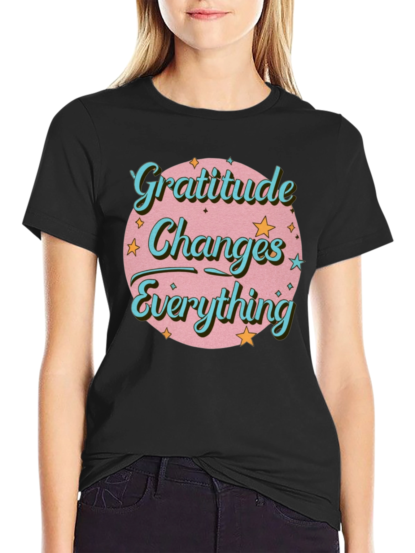 Gratitude Changes Everything Graphic T-Shirt