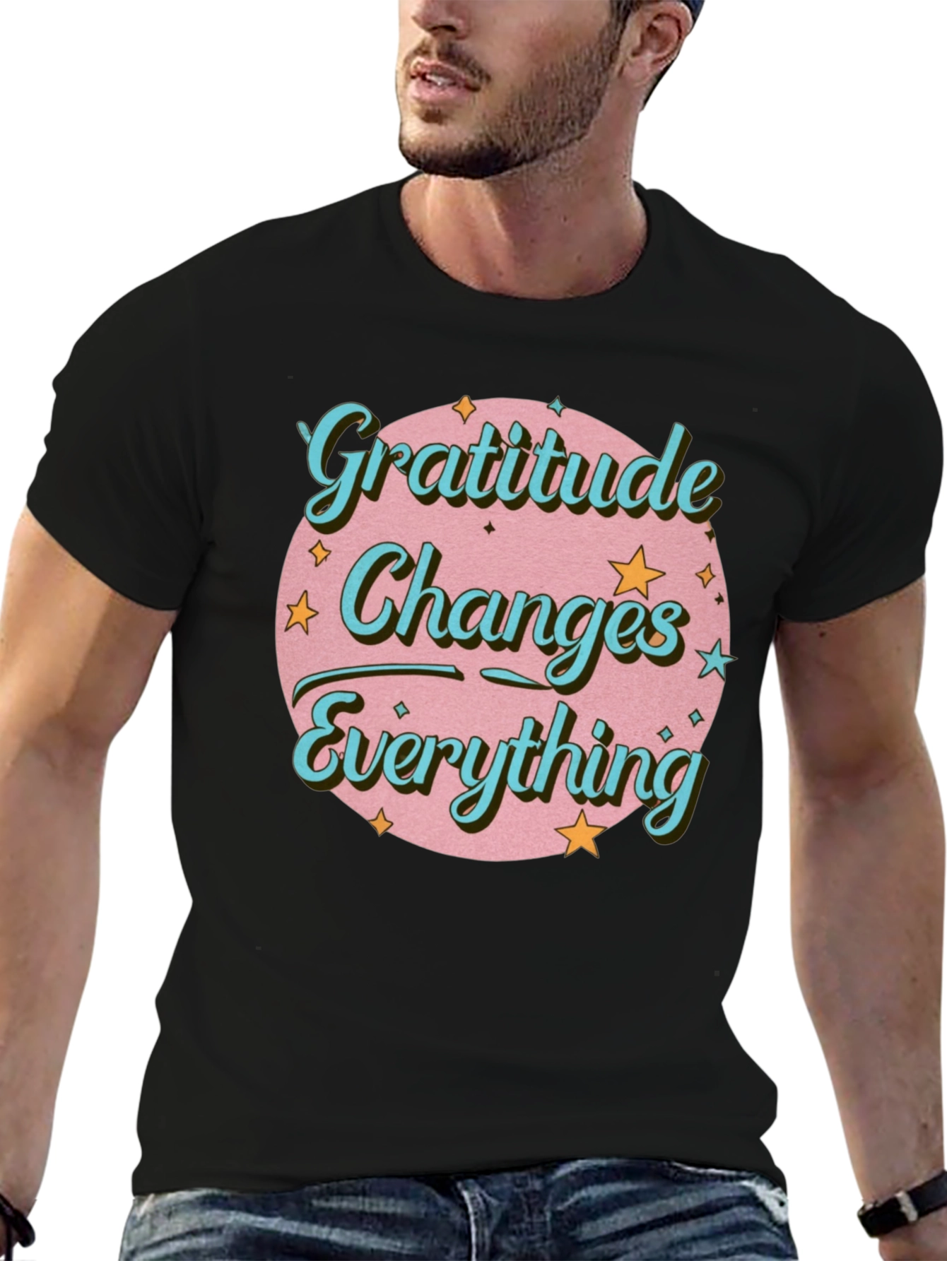 Gratitude Changes Everything Graphic T-Shirt