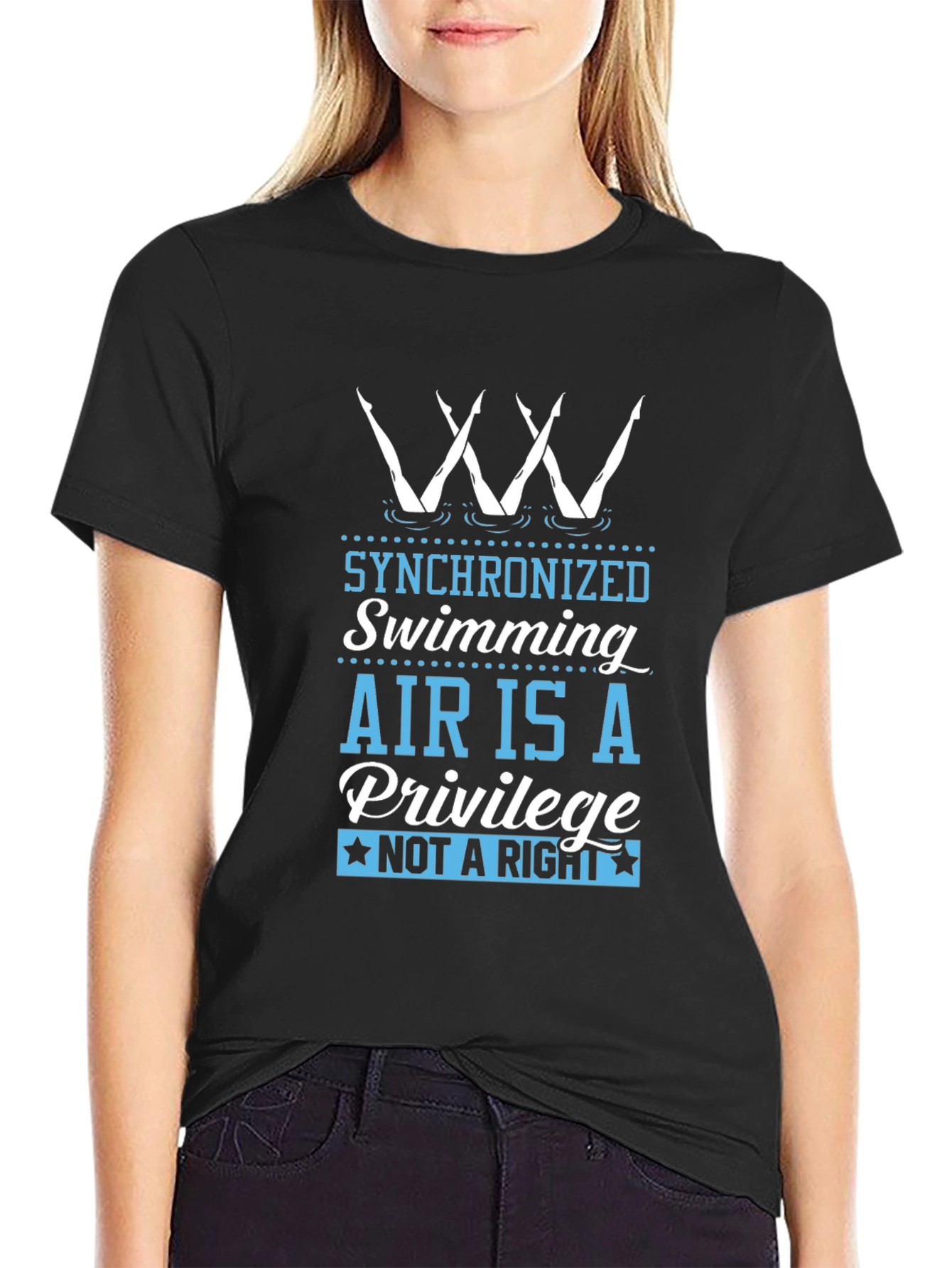Synchronized Swimming Air is a Privilege T-Shirt