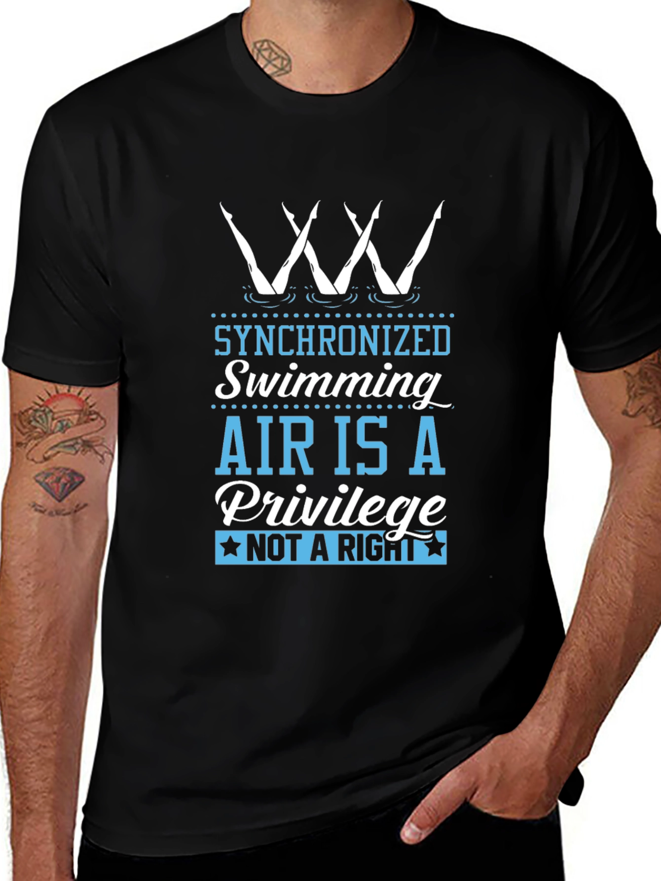 Synchronized Swimming Air is a Privilege T-Shirt