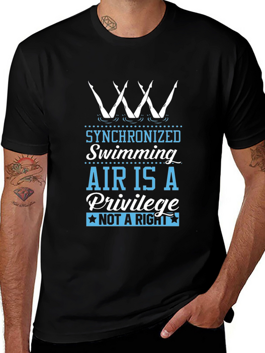 Synchronized Swimming Air is a Privilege T-Shirt
