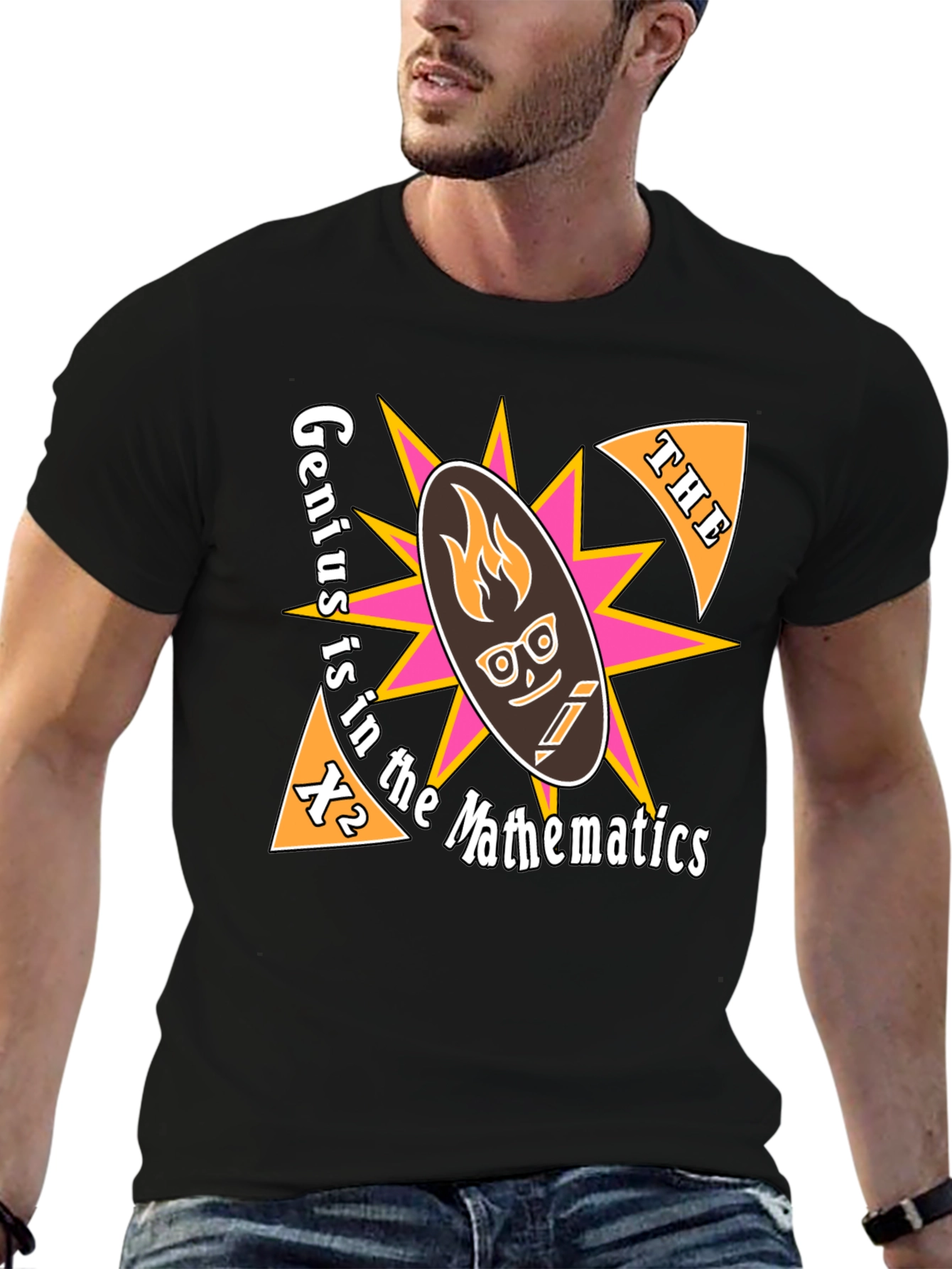 Genius is in the Mathematics Graphic Tee