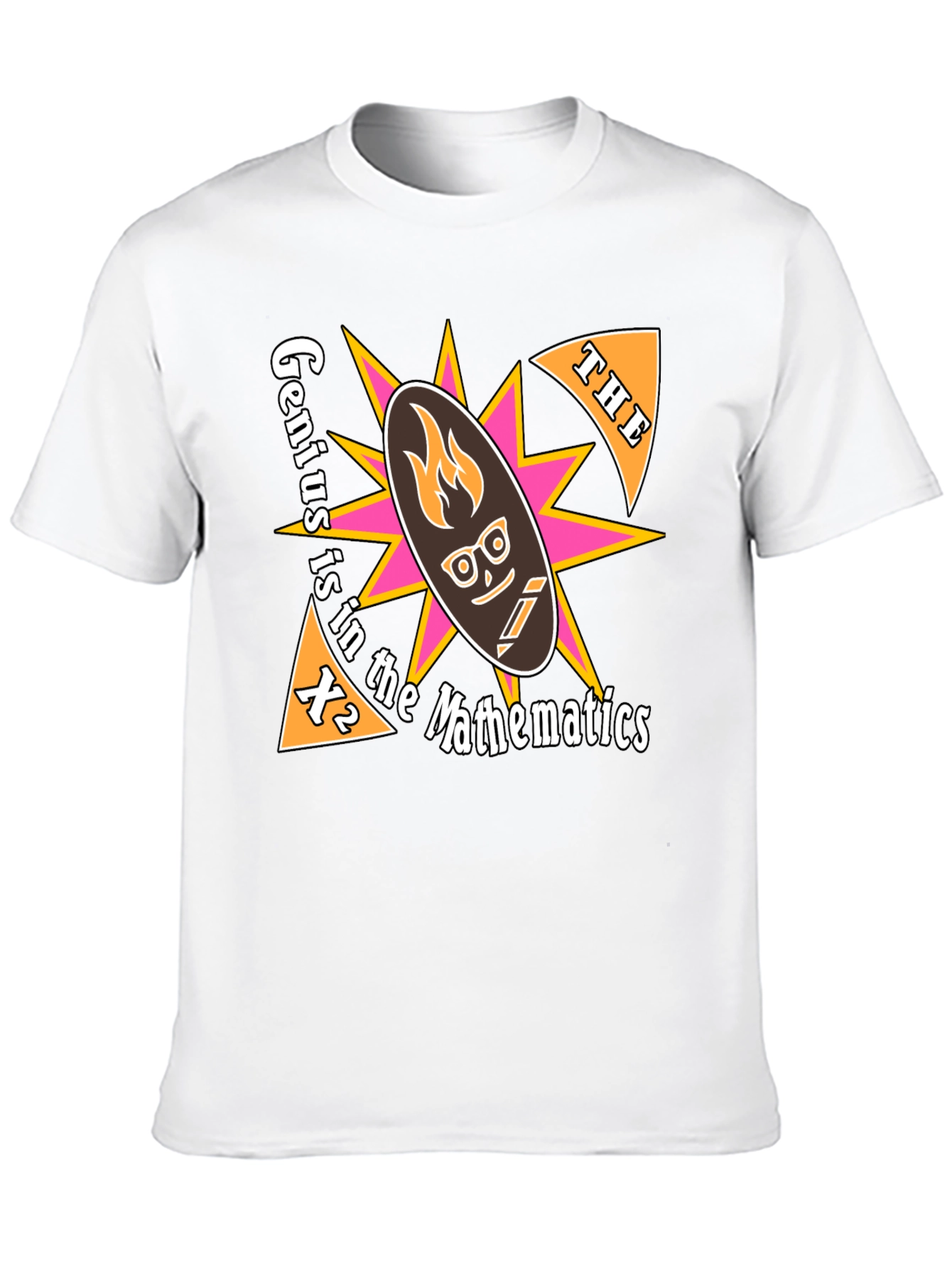 Genius is in the Mathematics Graphic Tee
