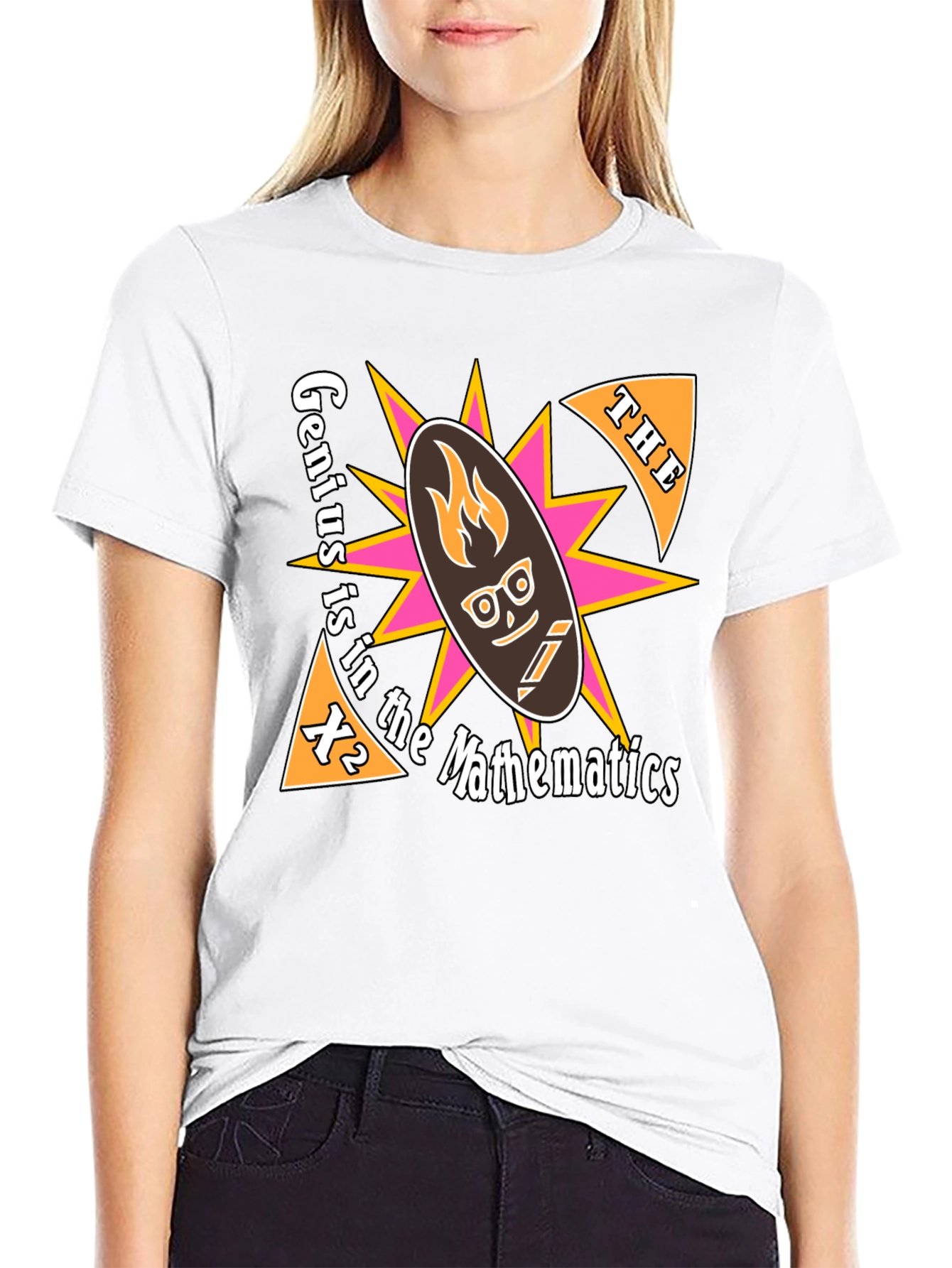 Genius is in the Mathematics Graphic Tee