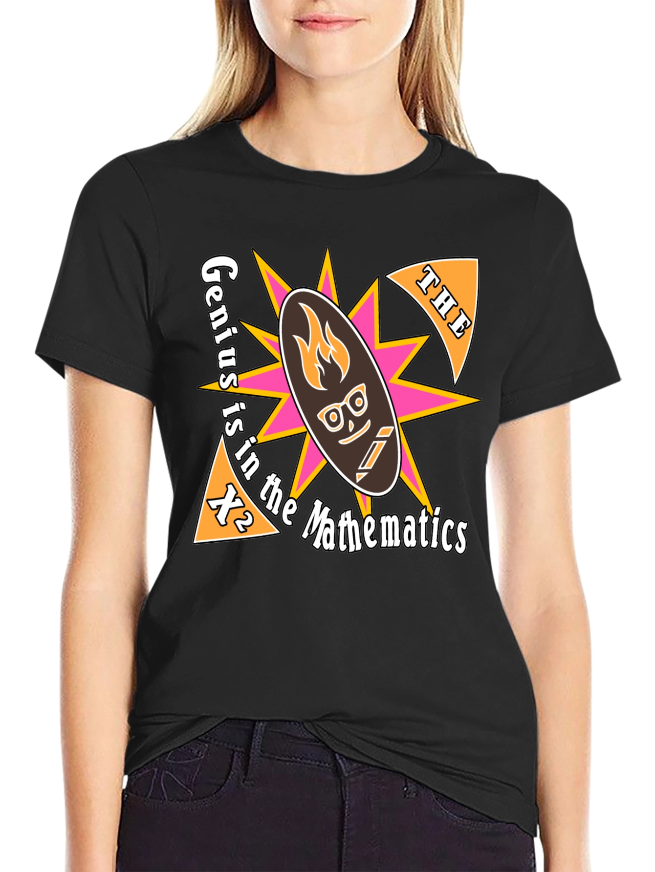 Genius is in the Mathematics Graphic Tee