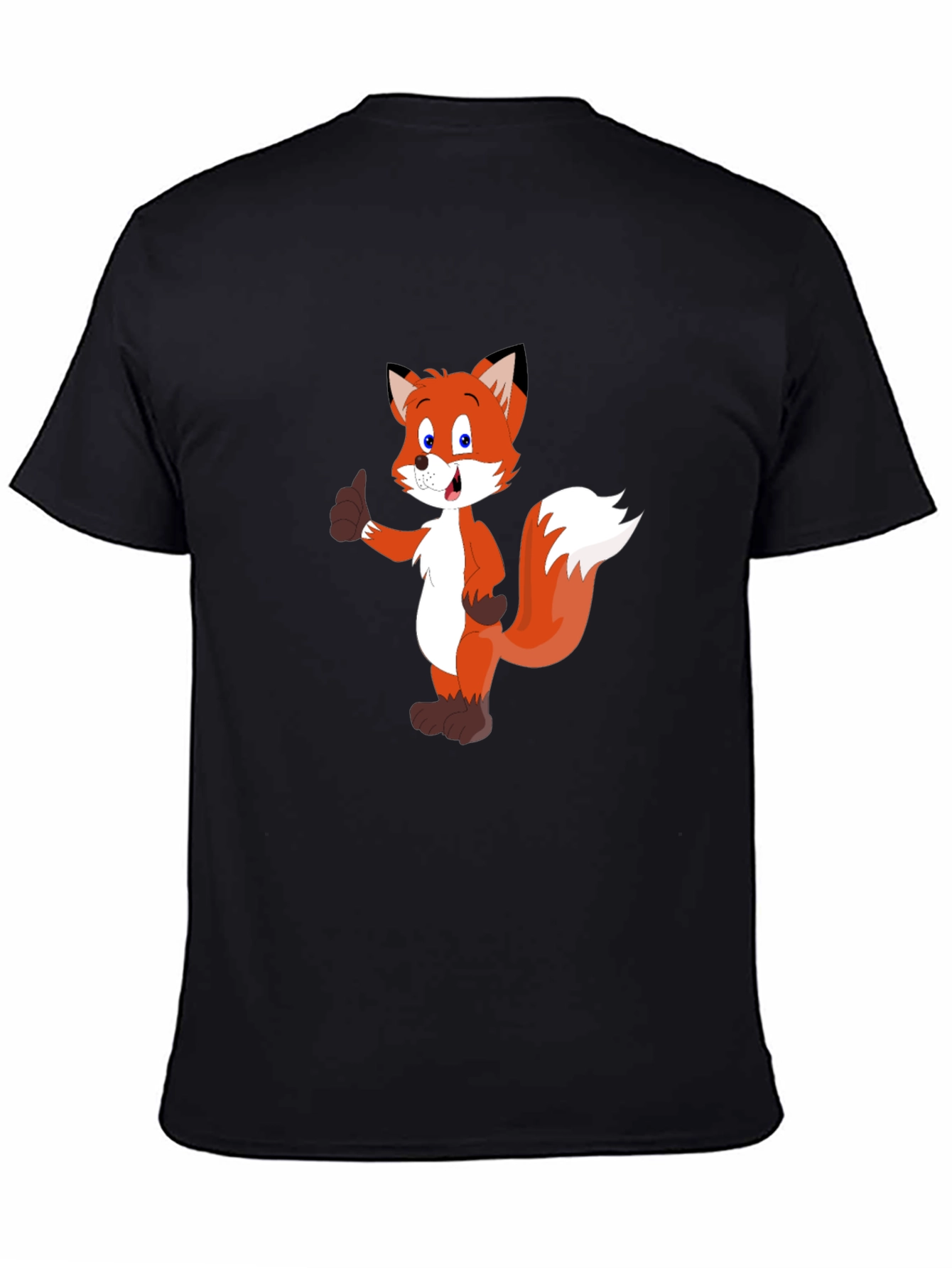 Cartoon Fox T-Shirt: Classic Comfort
