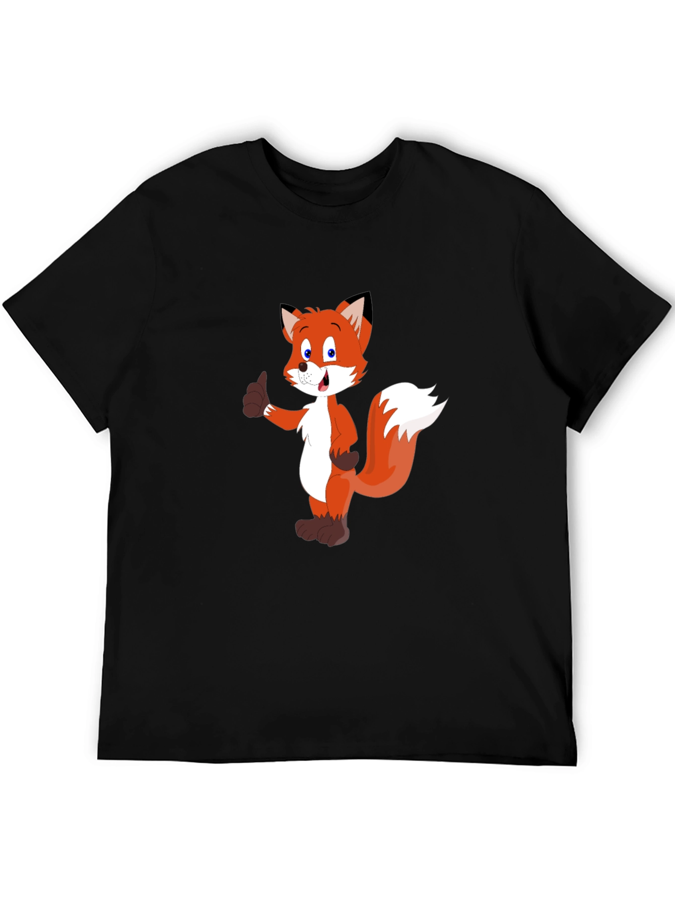 Cartoon Fox T-Shirt: Classic Comfort