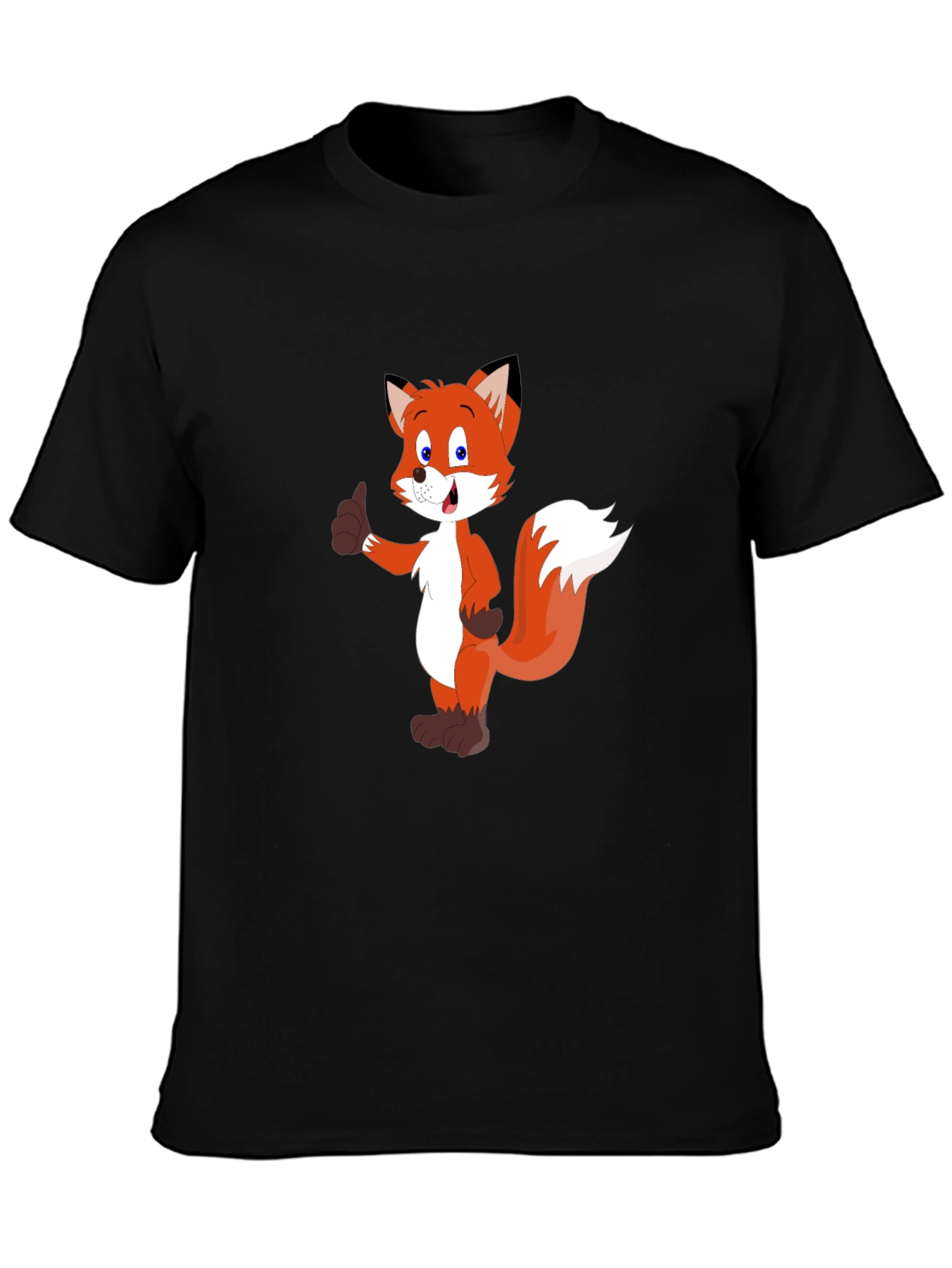 Cartoon Fox T-Shirt: Classic Comfort