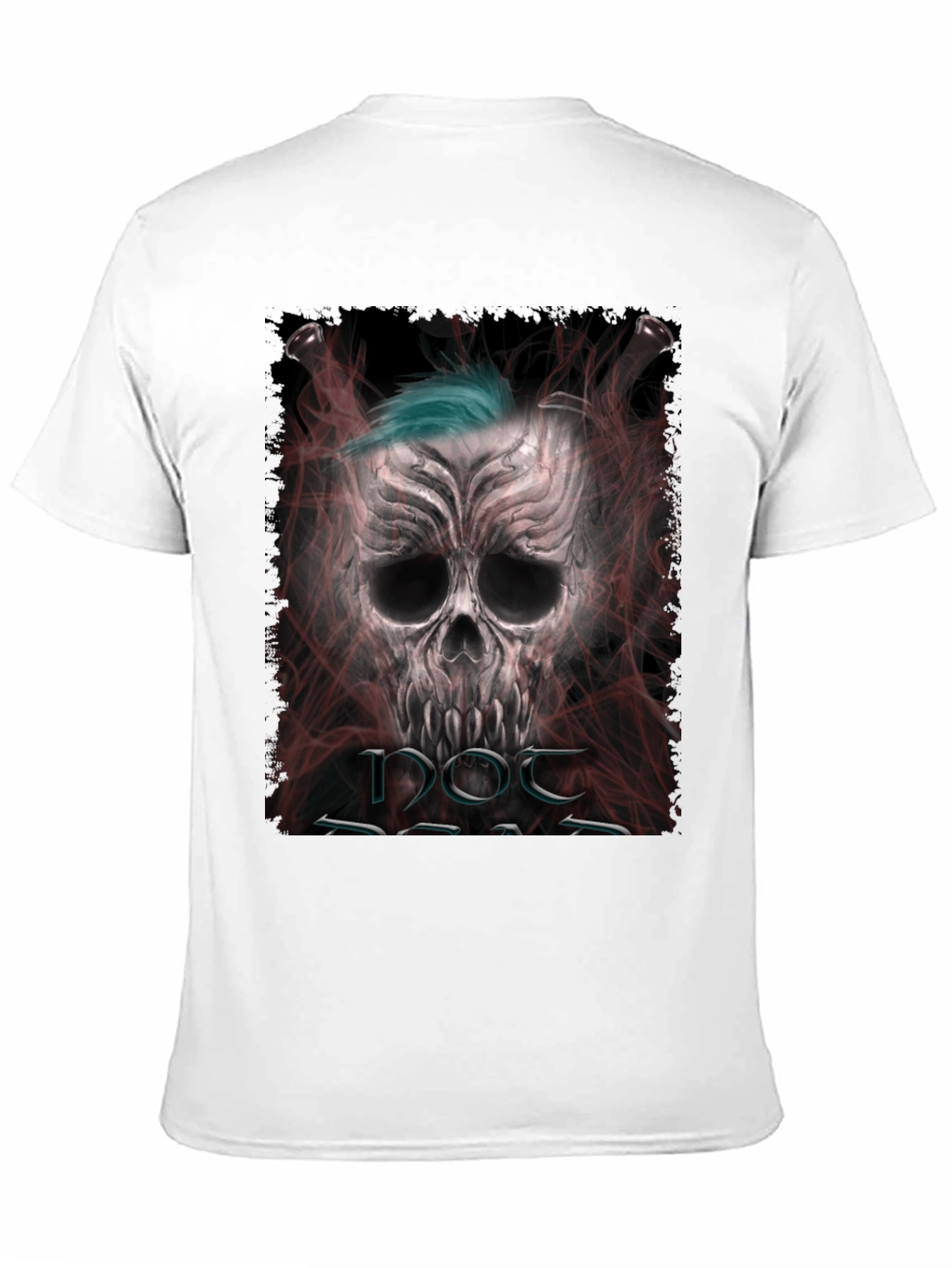 Edgy Skull Graphic Tee - Punk Rock Style