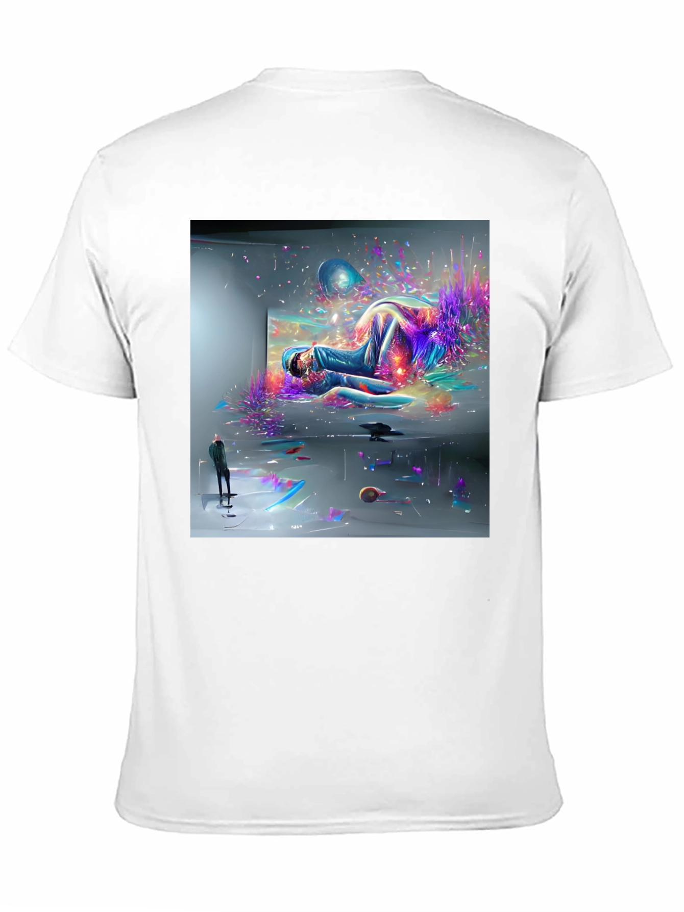 Abstract Art Black Tee