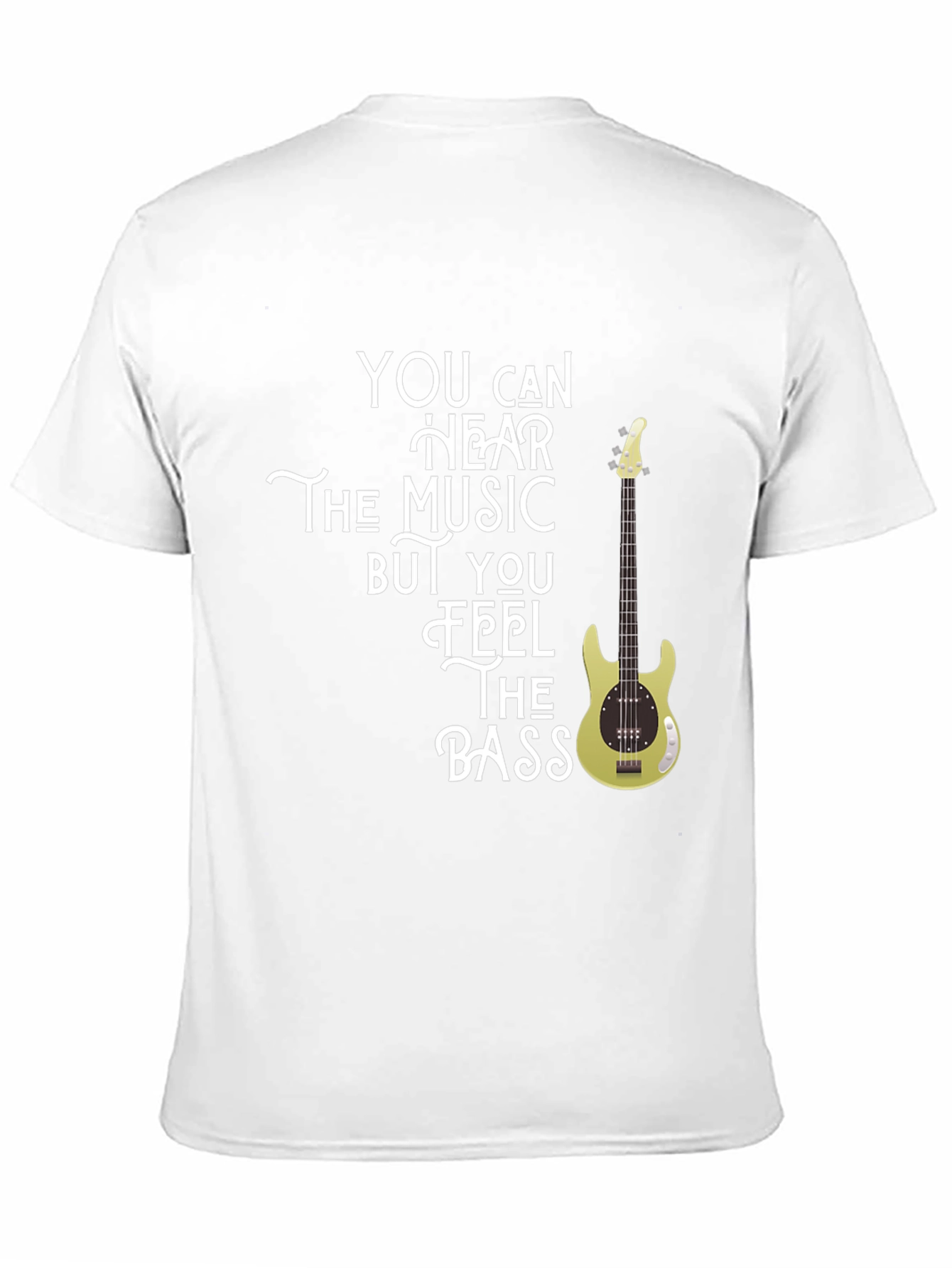Feel The Bass - Music Graphic T-Shirt