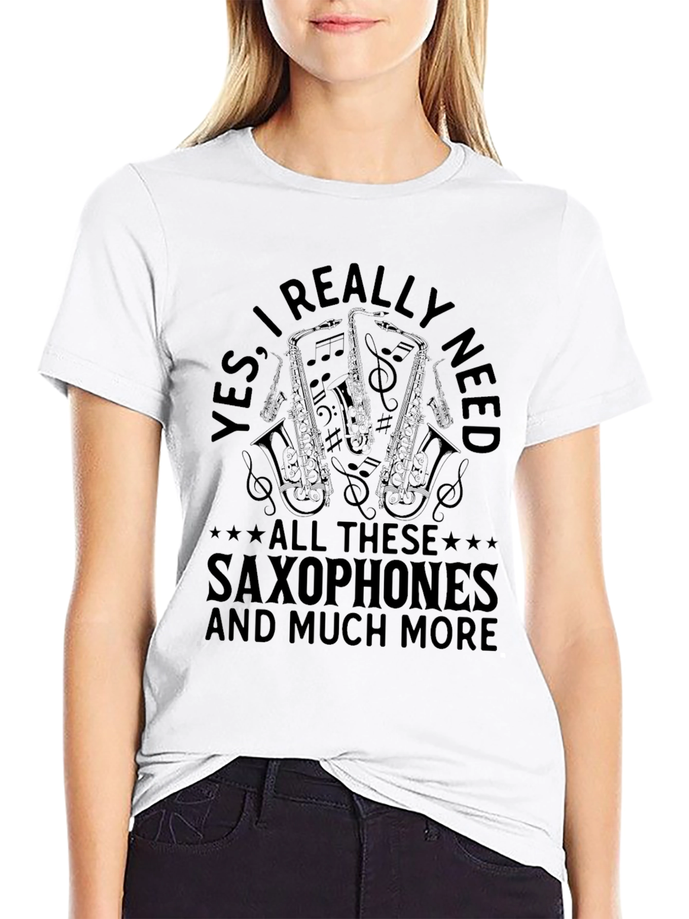 Saxophone Music Lover T-Shirt - YES I Really Need