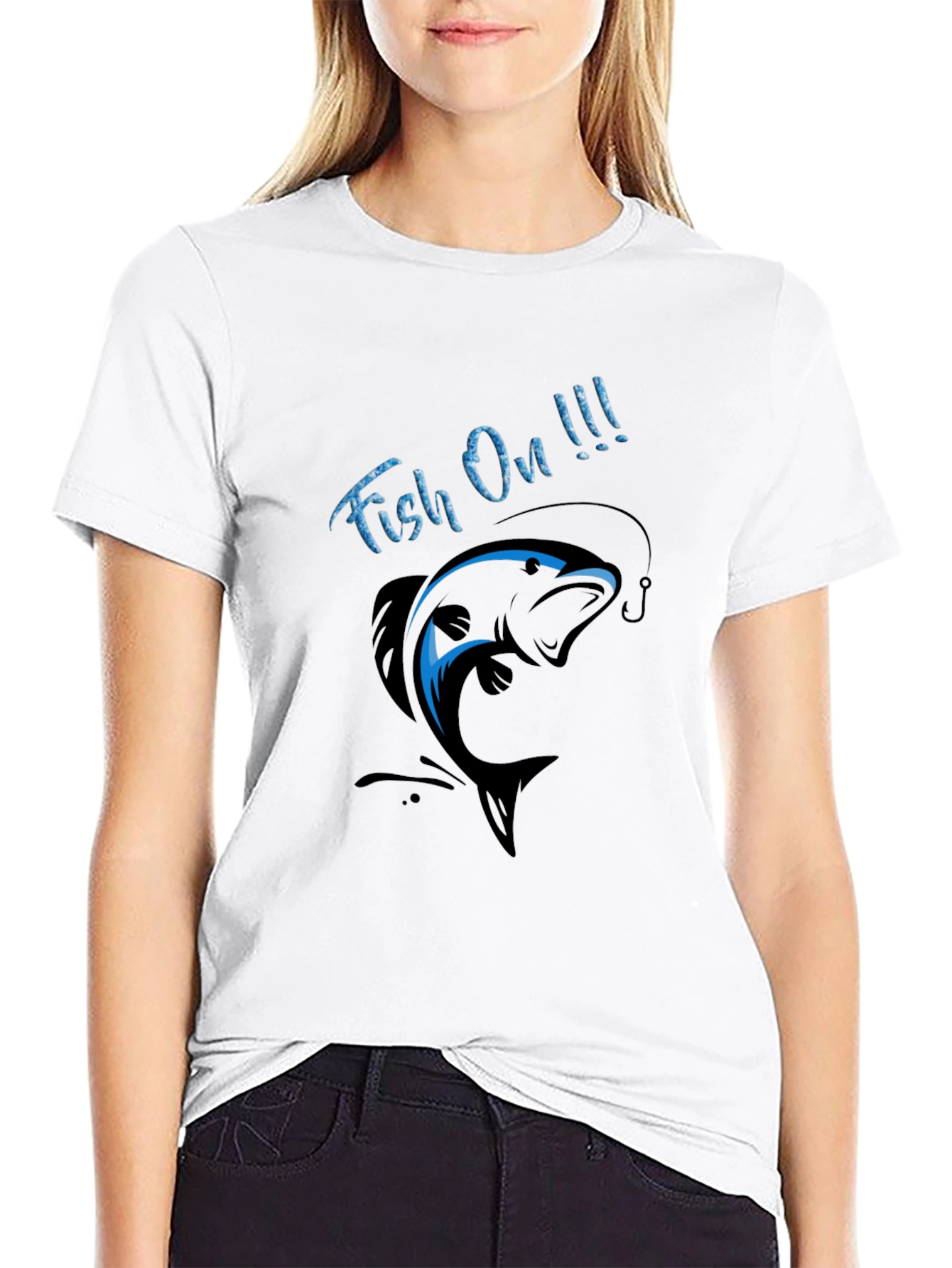 Fishing T-Shirt: Fish On Graphic Tee