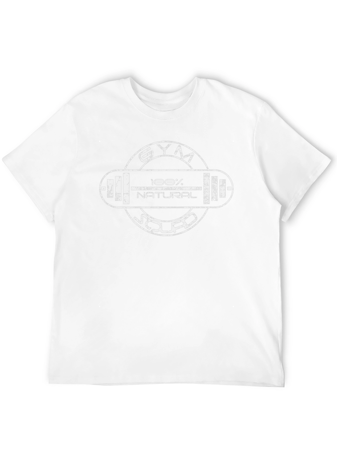 Gym Squad 100% Natural Graphic Tee - Black