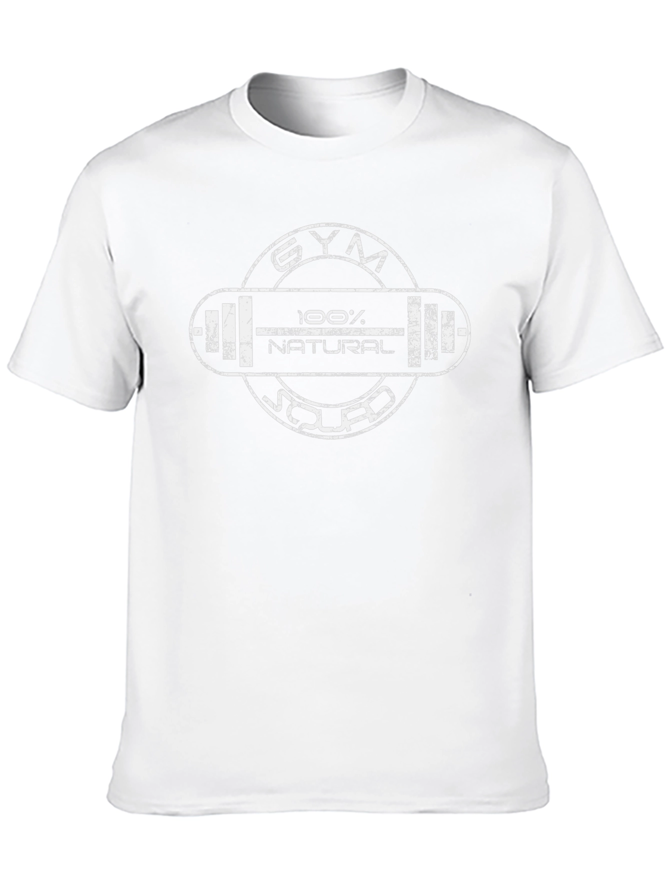 Gym Squad 100% Natural Graphic Tee - Black