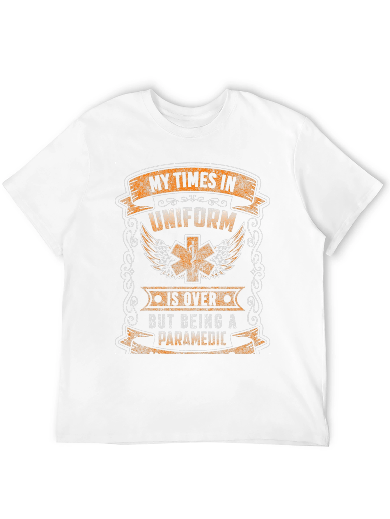 Paramedic Retirement T-Shirt: My Times In Uniform