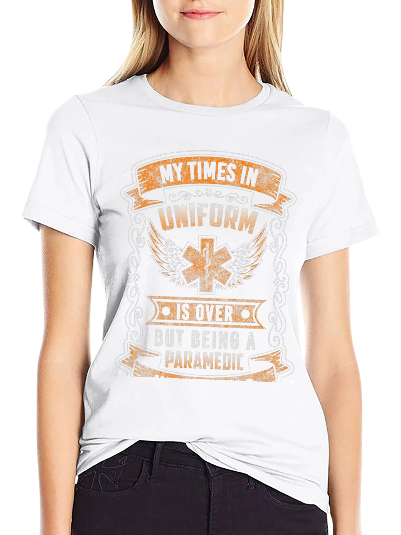 Paramedic Retirement T-Shirt: My Times In Uniform