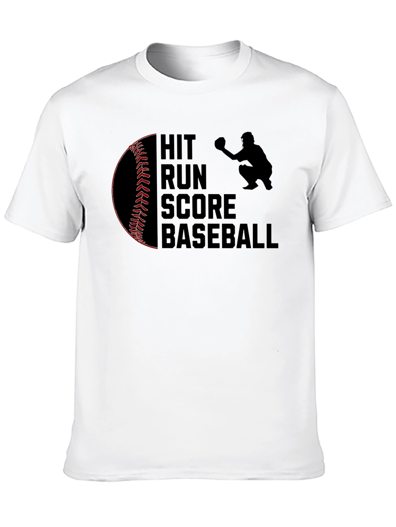 Baseball Hit Run Score T-Shirt