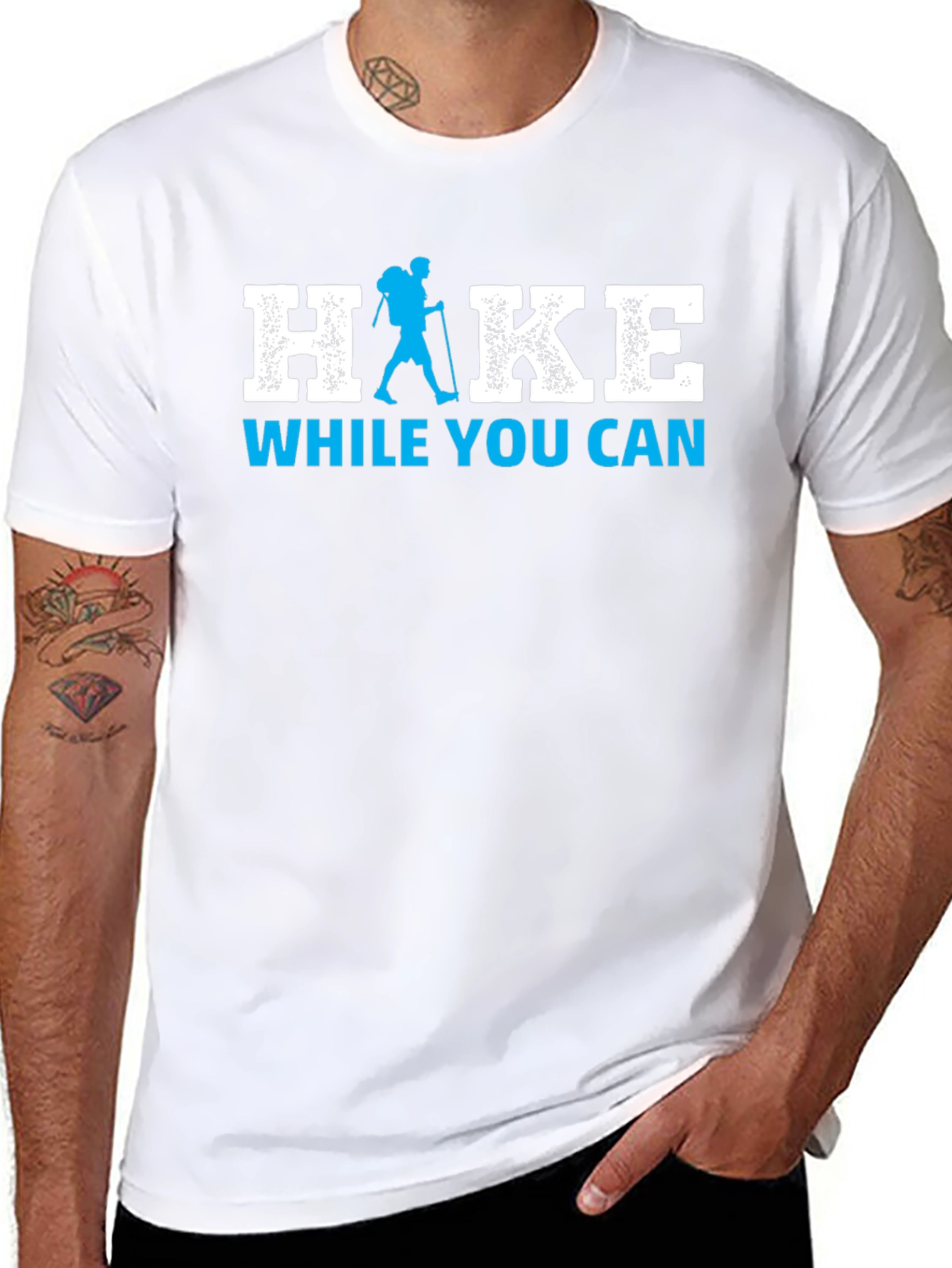 Hike While You Can Graphic Tee - Adventure Awaits!