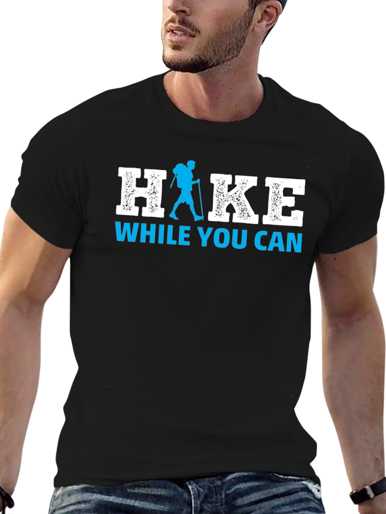 Hike While You Can Graphic Tee - Adventure Awaits!