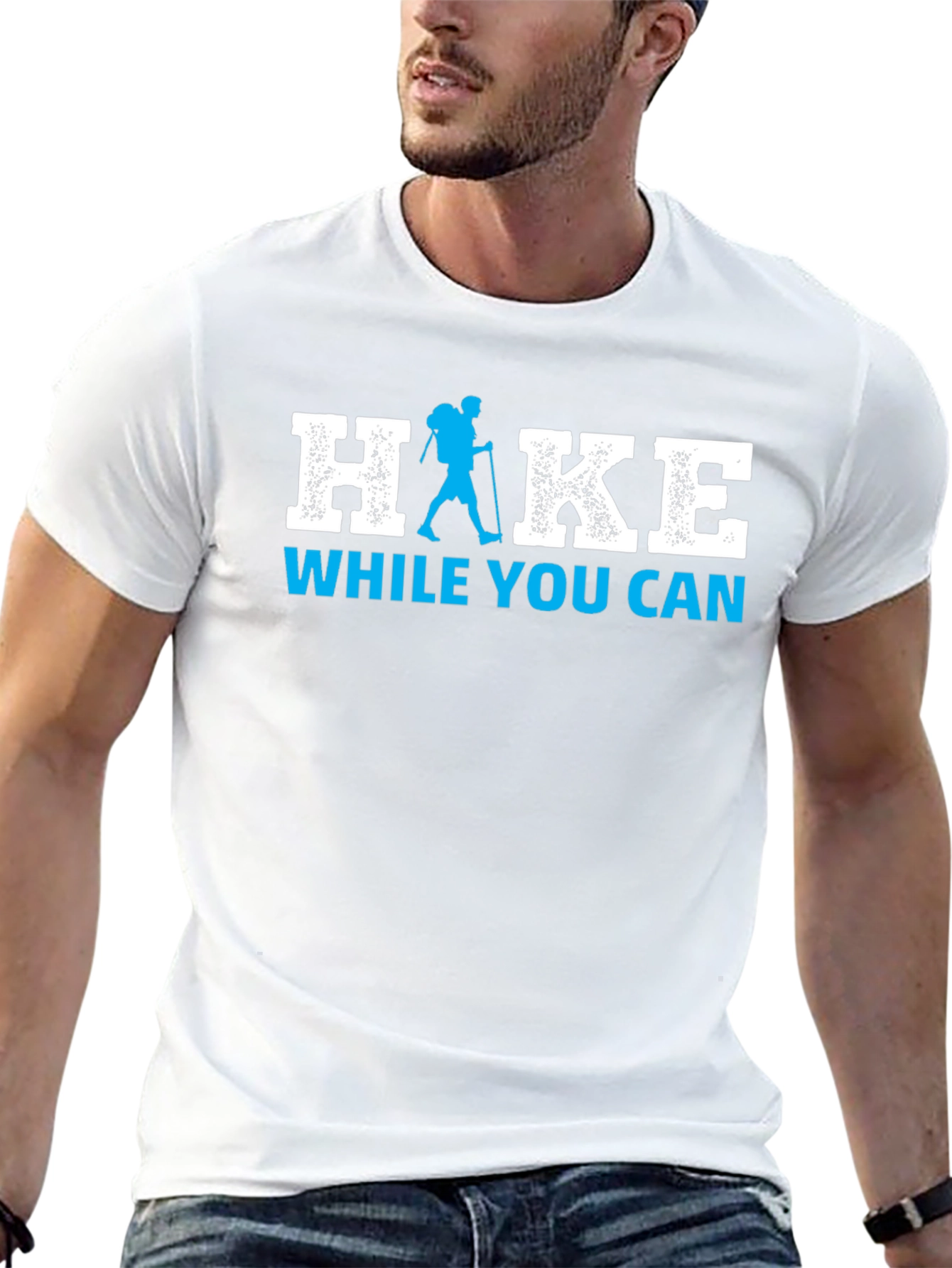 Hike While You Can Graphic Tee - Adventure Awaits!