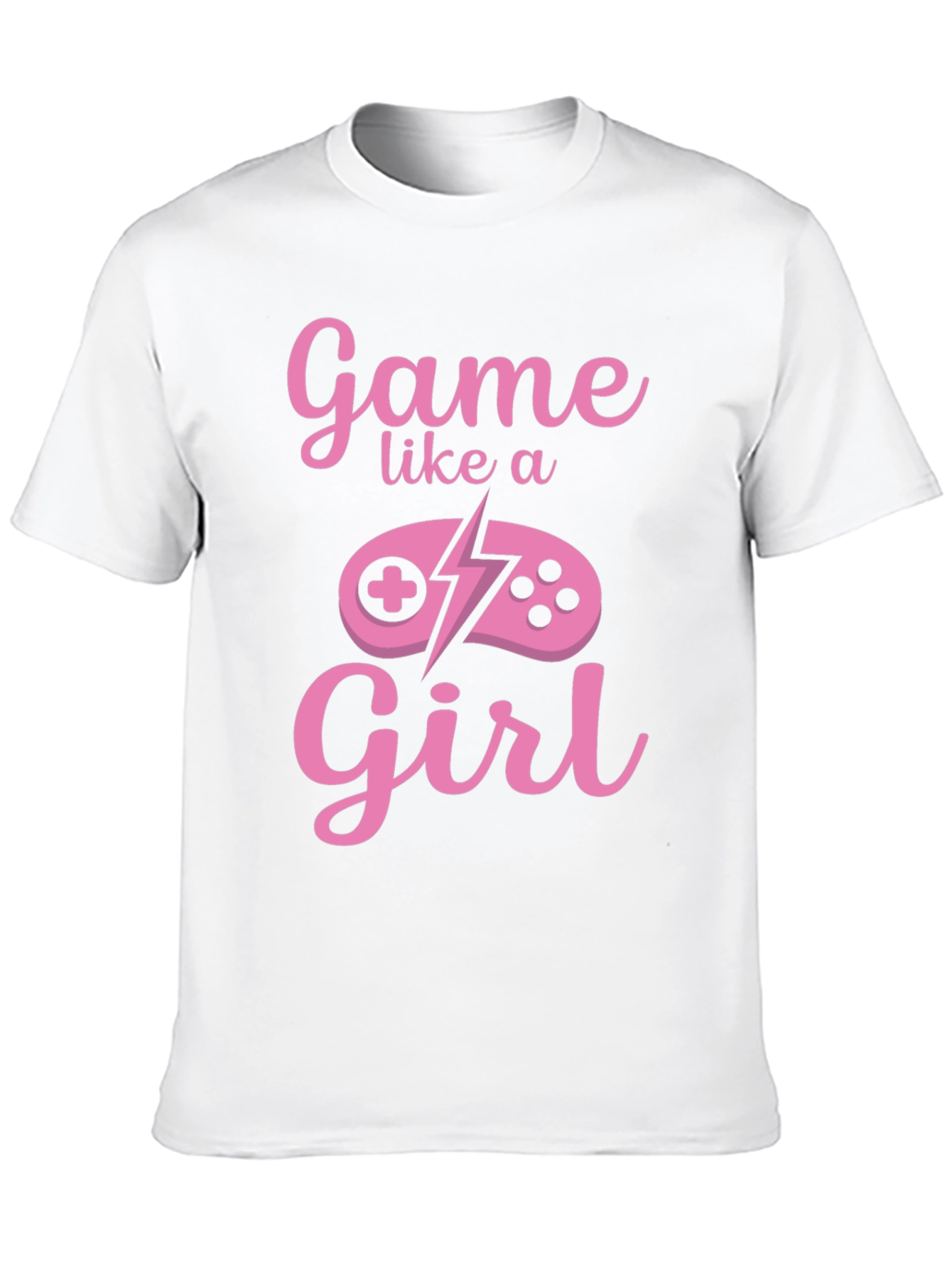 Game Like a Girl Black T-Shirt