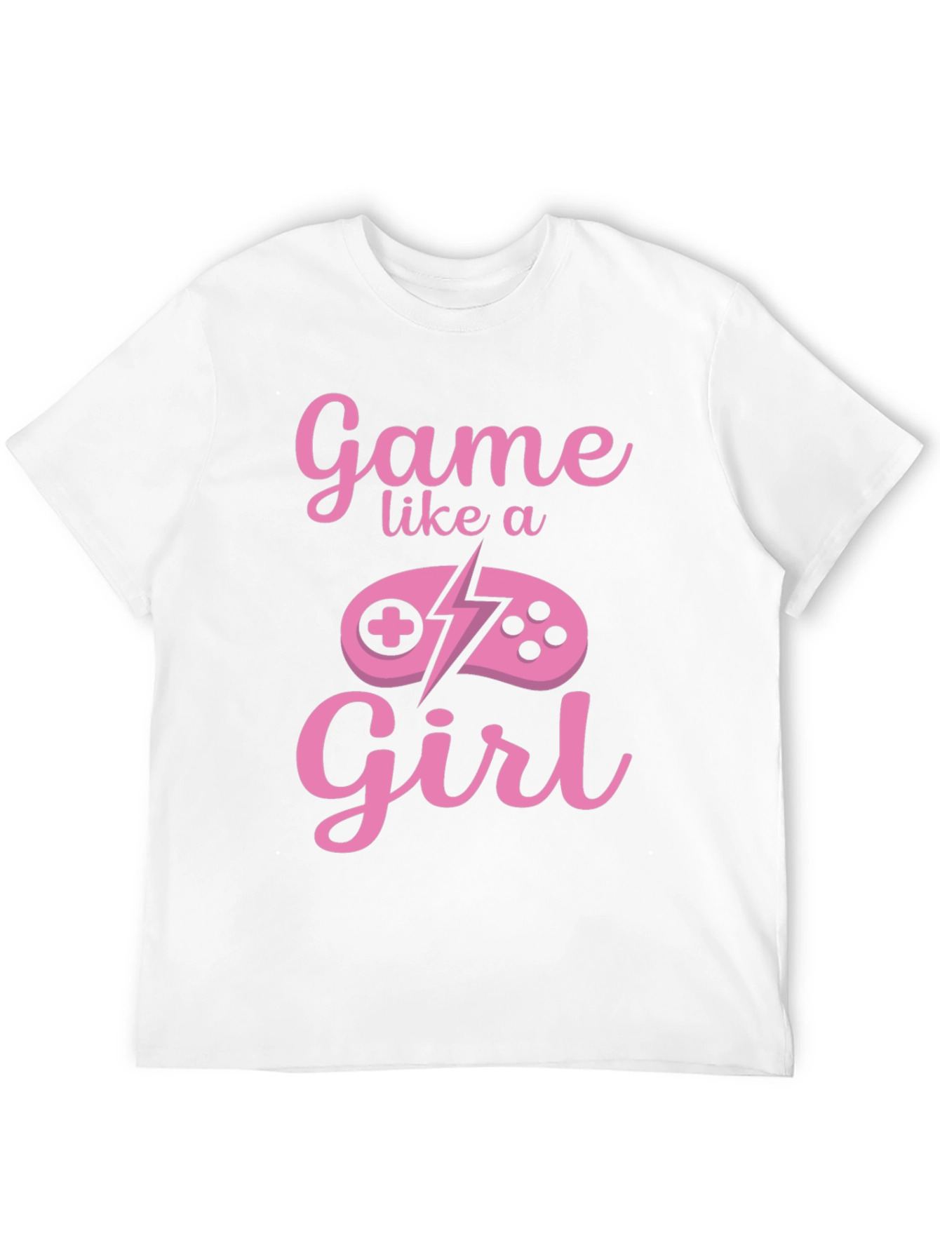 Game Like a Girl Black T-Shirt