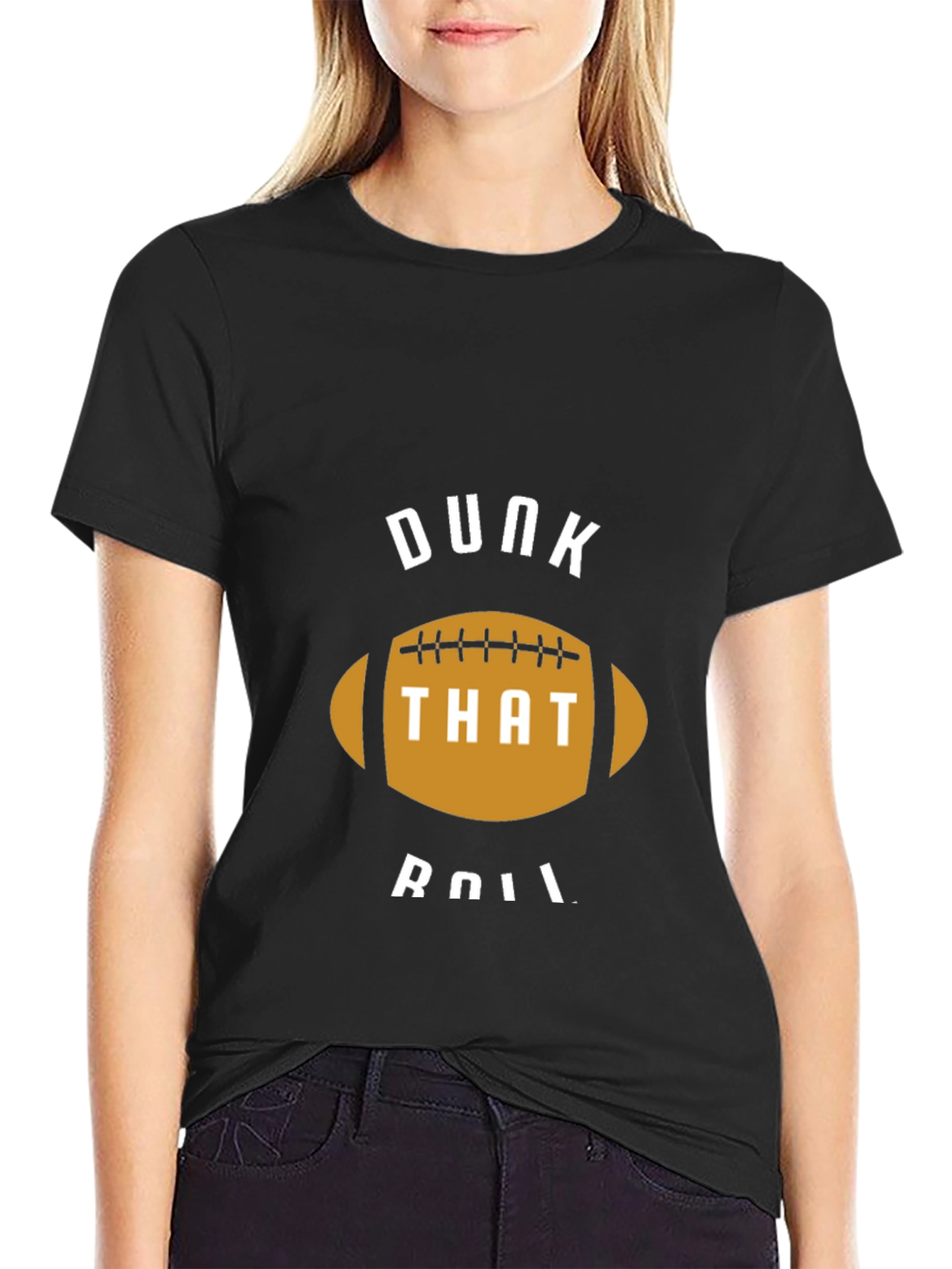 Dunk That Roll Football T-Shirt