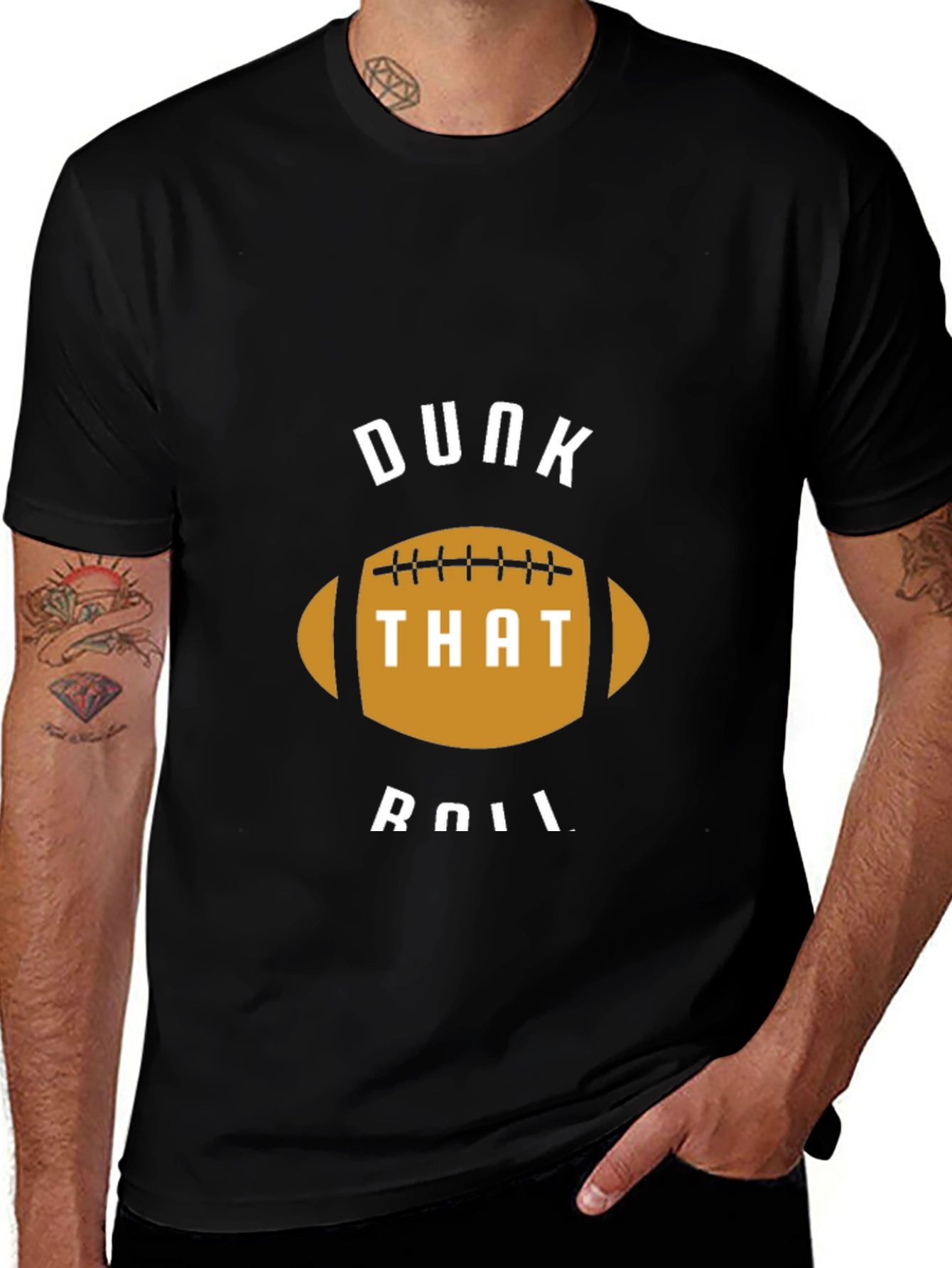 Dunk That Roll Football T-Shirt